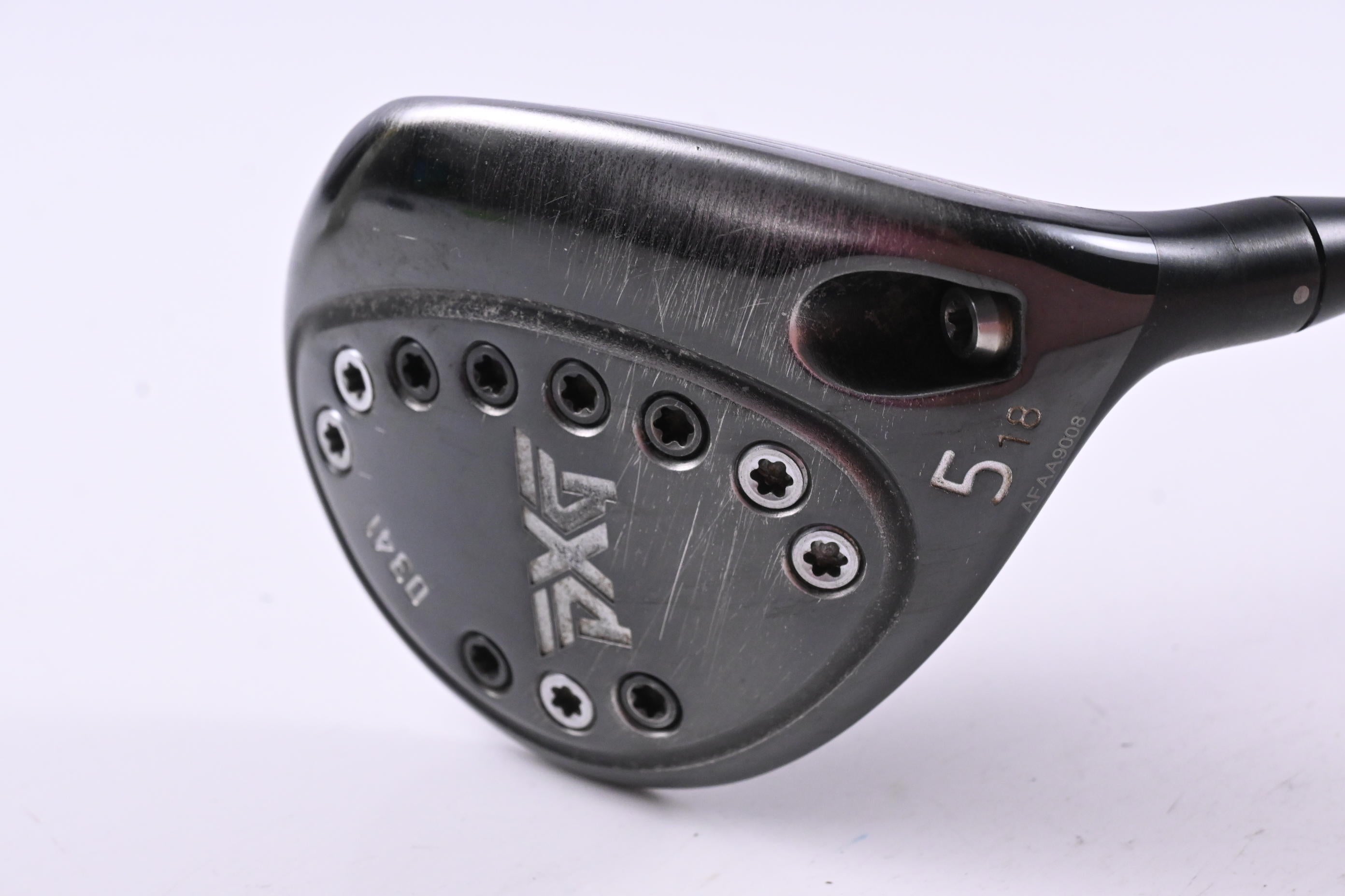 PXG 0341 #5 Wood / 18 Degree / Regular Flex Fujikura Pro Blue 63 Shaft
