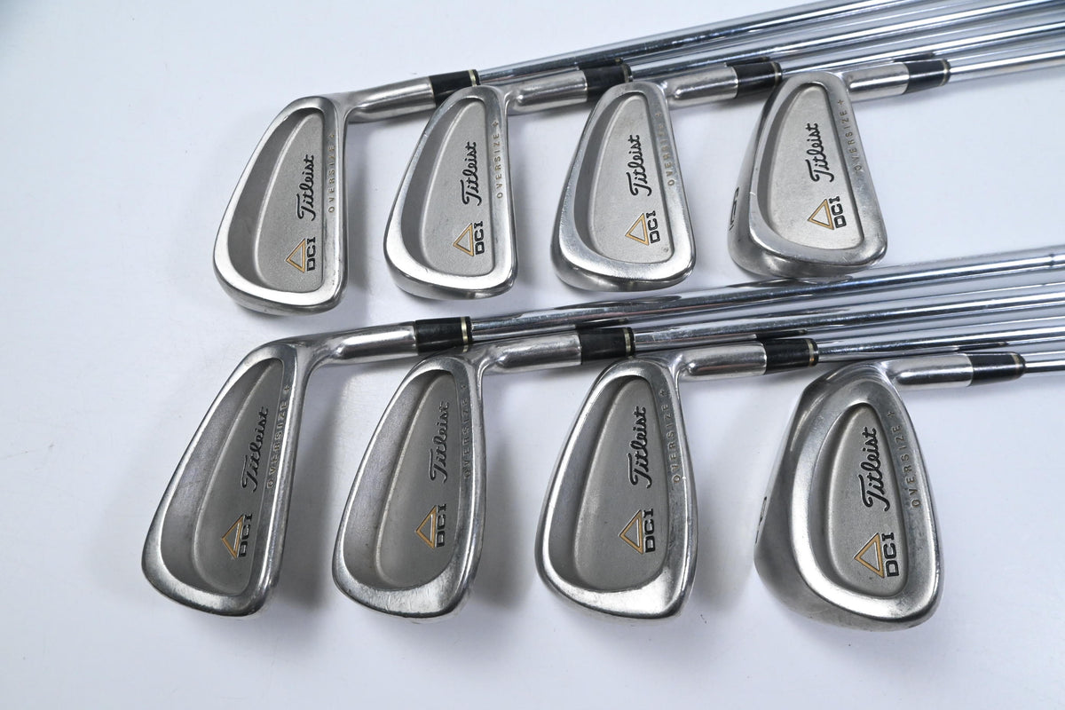 Titleist DCI Oversize+ Gold Irons / 3-PW / Regular Flex Tri Spec Shafts
