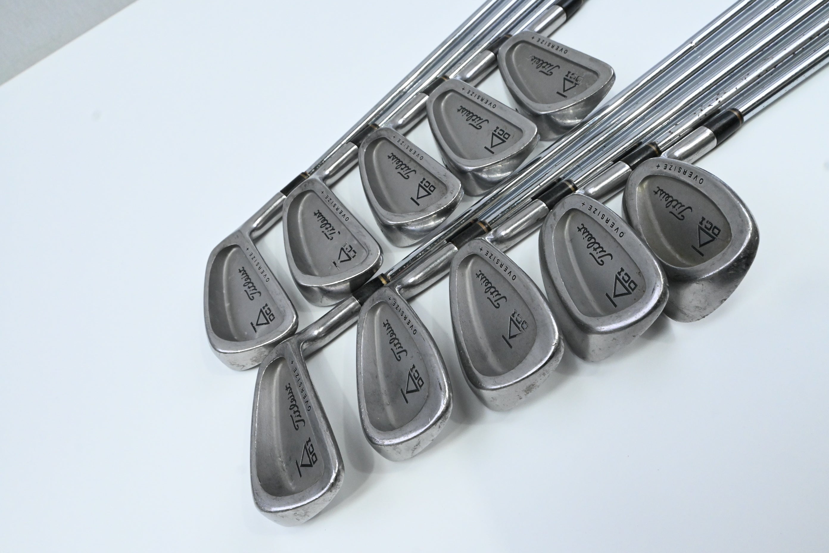 Titleist DCI Oversize+ Irons / 2-PW+SW / Regular Flex Titleist Tri Spec Shafts