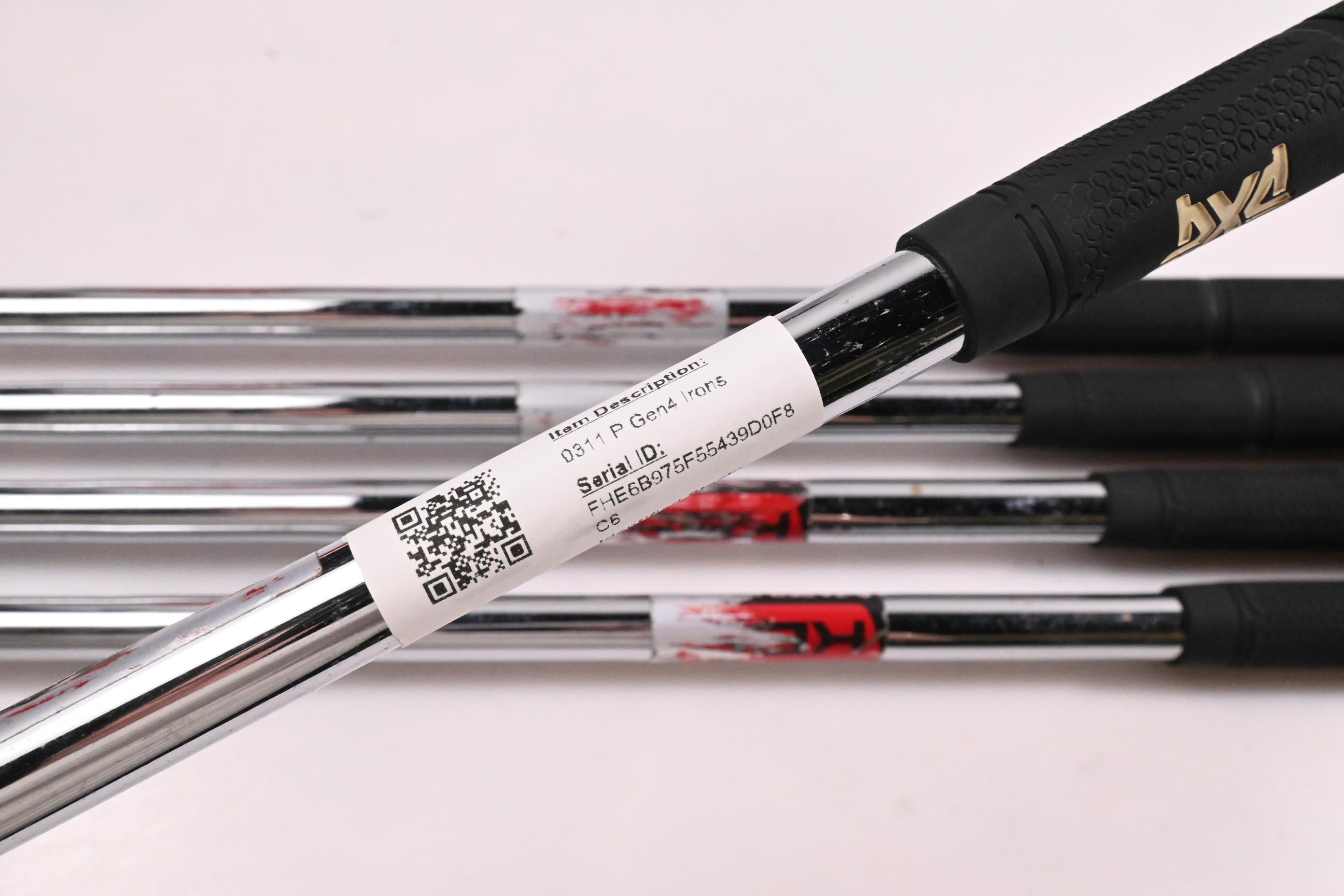 PXG 0311 P Gen4 Irons / 6-PW / Stiff Flex KBS $-Taper Lite Shafts