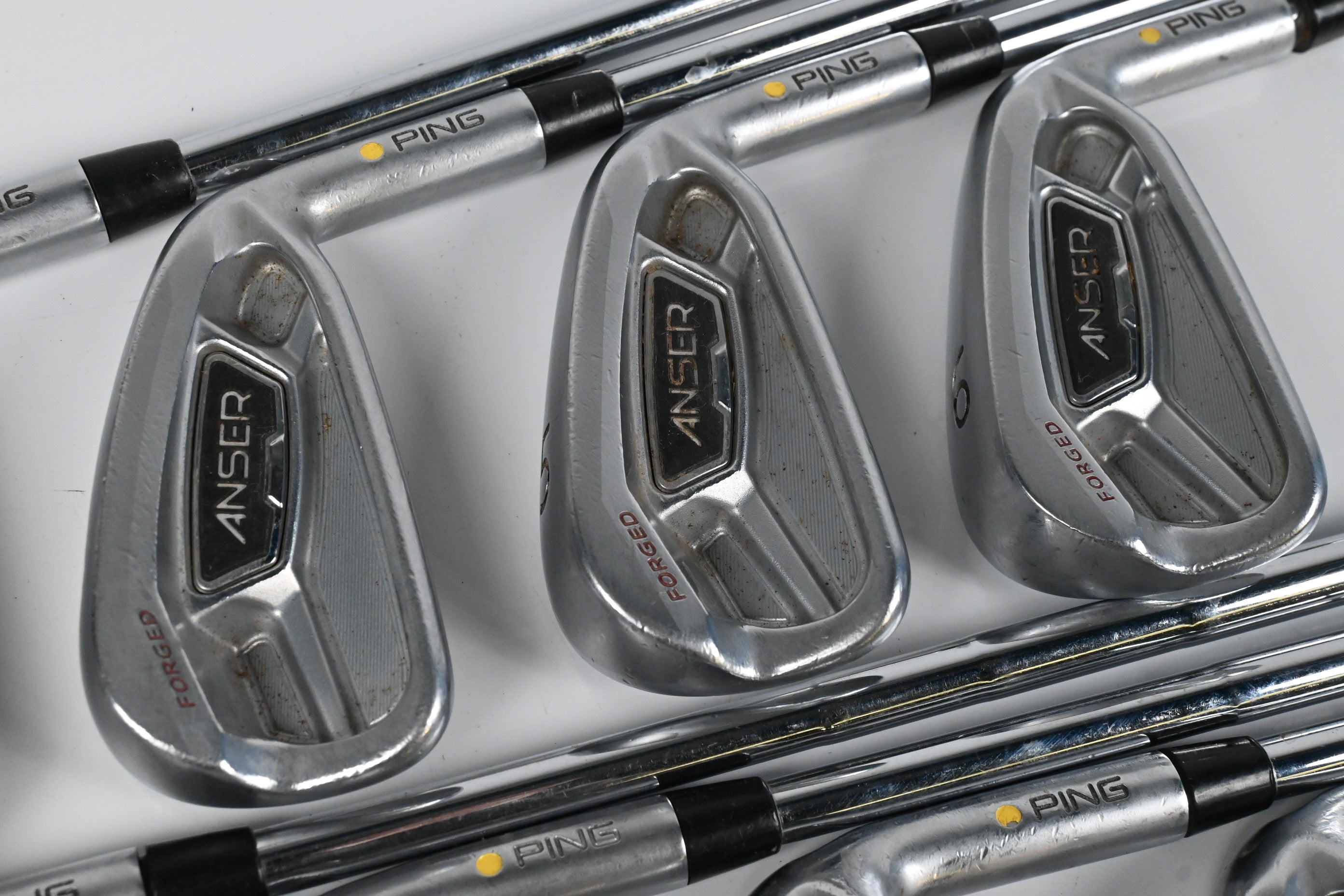 Ping Anser 2014 Irons / 3-PW / Yellow Dot / X-Flex Ping CFS Shafts