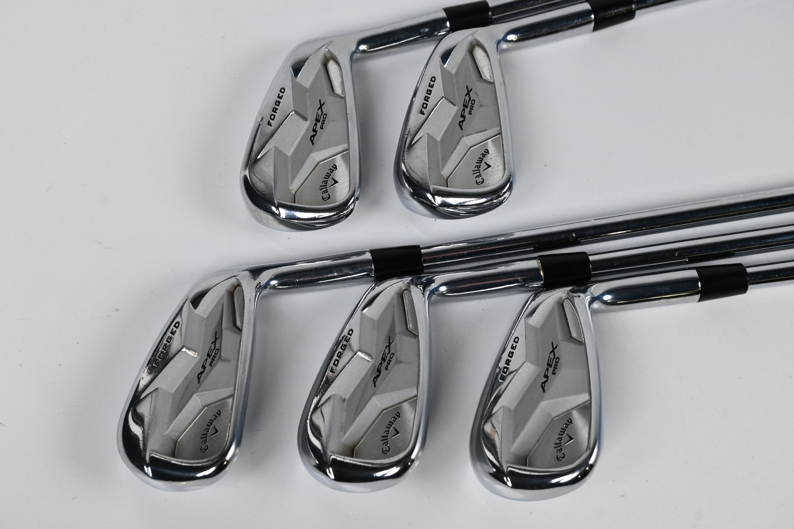 Callaway Apex Pro 19 Irons / 5-9i / Stiff Flex N.S.Pro Prototype Shafts