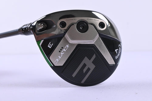 Left Hand Callaway Elyte Triple Diamond #3 Wood / 15 Degree / X-Flex Shaft
