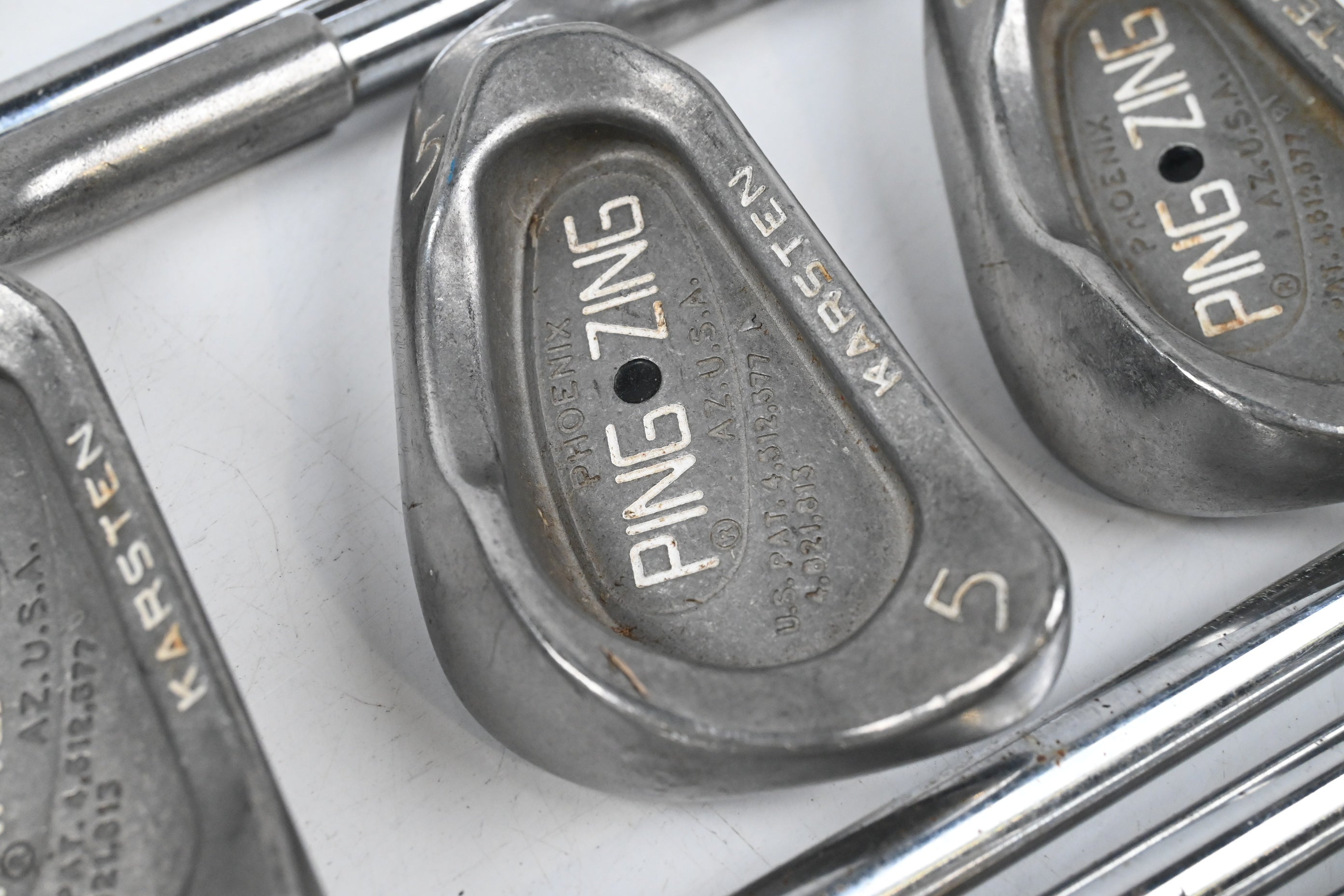 Ping Zing Irons / 3-PW+SW / Black Dot / Regular Flex Ping Karsten Shafts