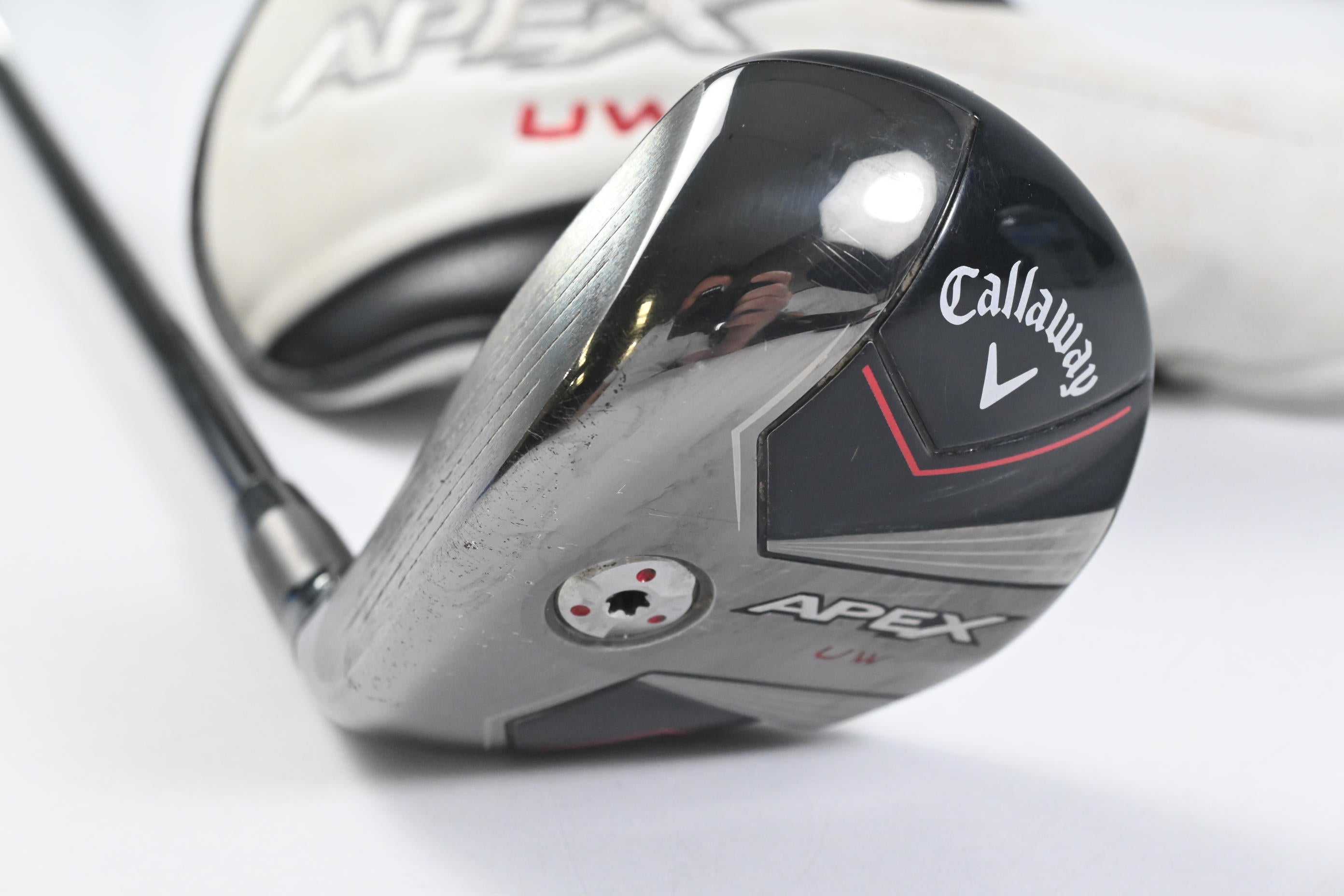 Left Hand Callaway Apex UW 24 / 17 Degree / Stiff Flex MMT Black 70 Shaft