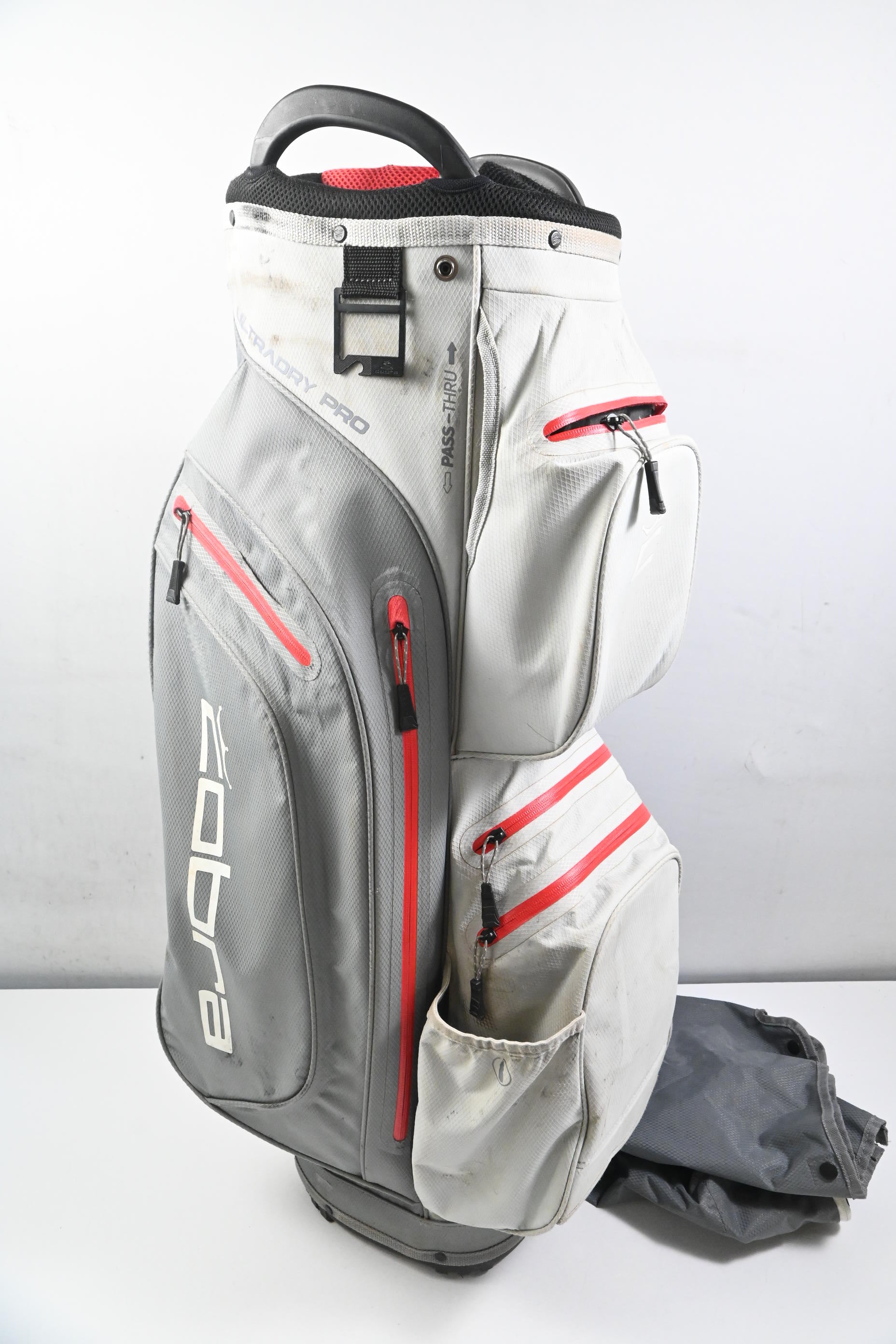 Cobra Ultradry Pro Cart Bag / 14-Way Divider / White, Grey