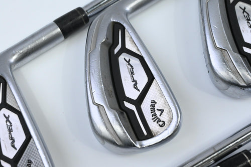 Callaway Apex CF16 Irons / 4-9 / Stiff Flex KBS Tour-V Shafts