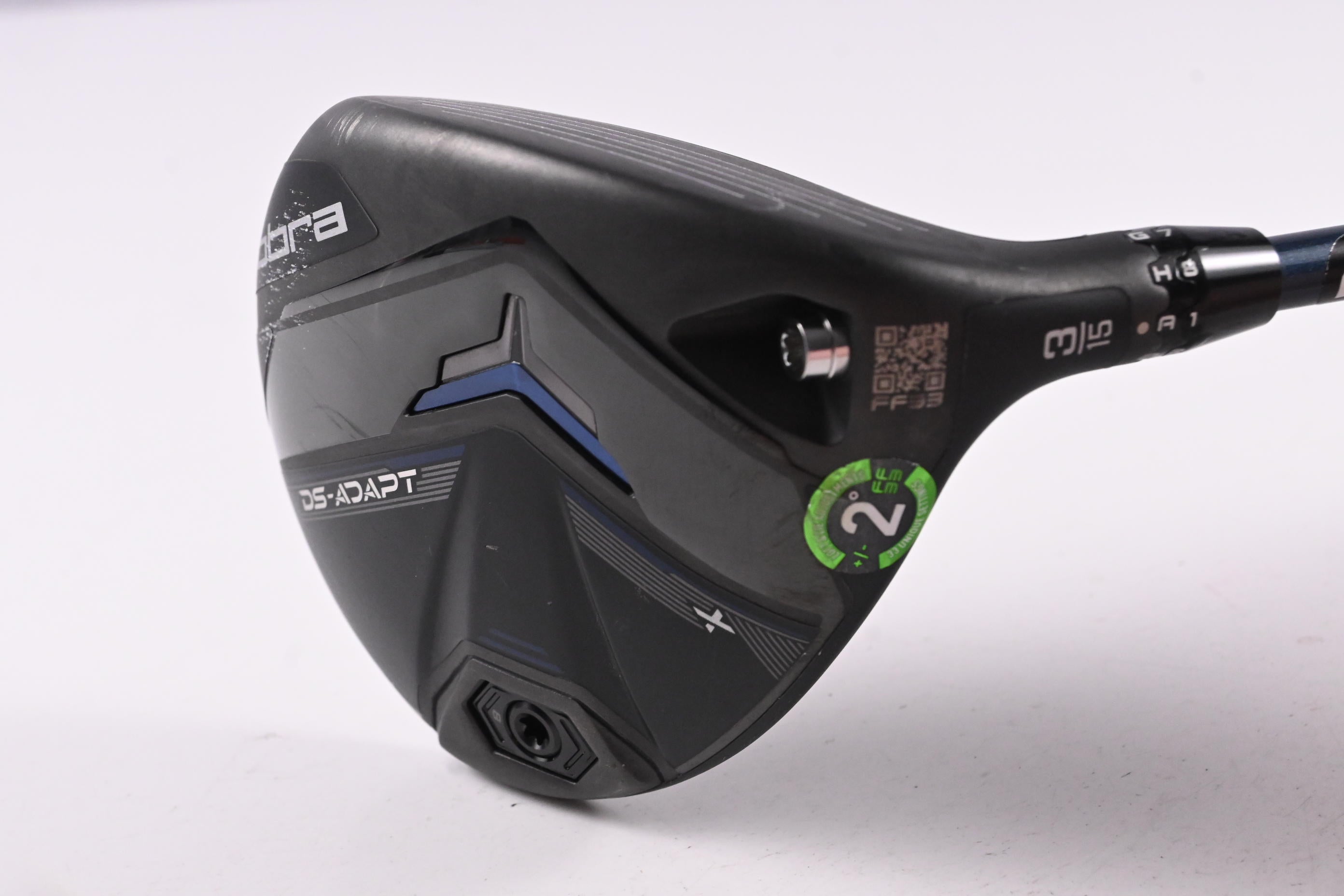 Cobra DS-Adapt X #3 Wood / 15 Degree / Regular Flex Project X Denali Blue 60