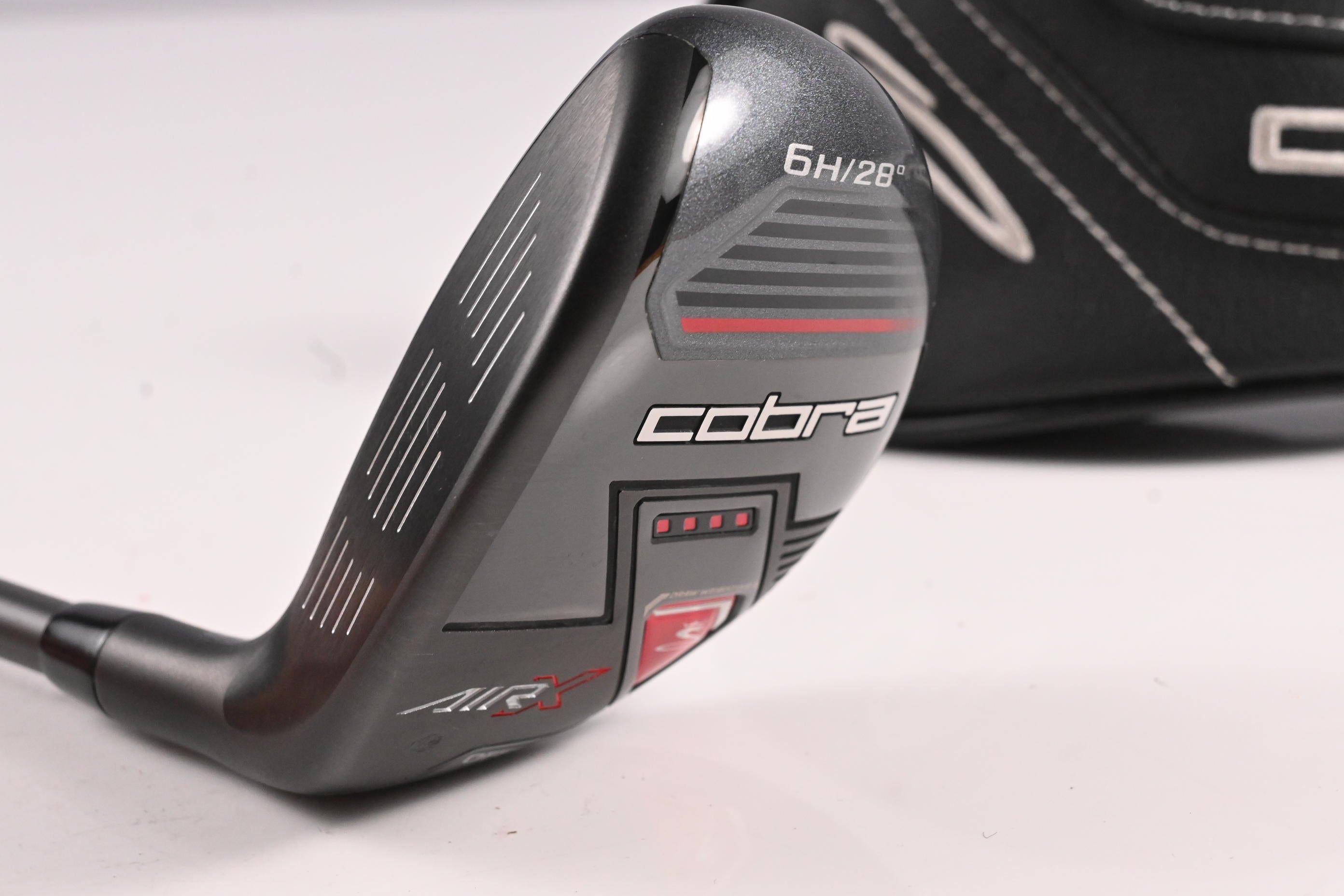 Left Hand Cobra Air-X #6 Hybrid / 28 Degree / Regular Flex Cobra Ultralite 50