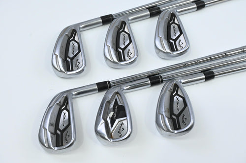 Callaway Apex CF16 Irons / 4-9 / Stiff Flex KBS Tour-V Shafts