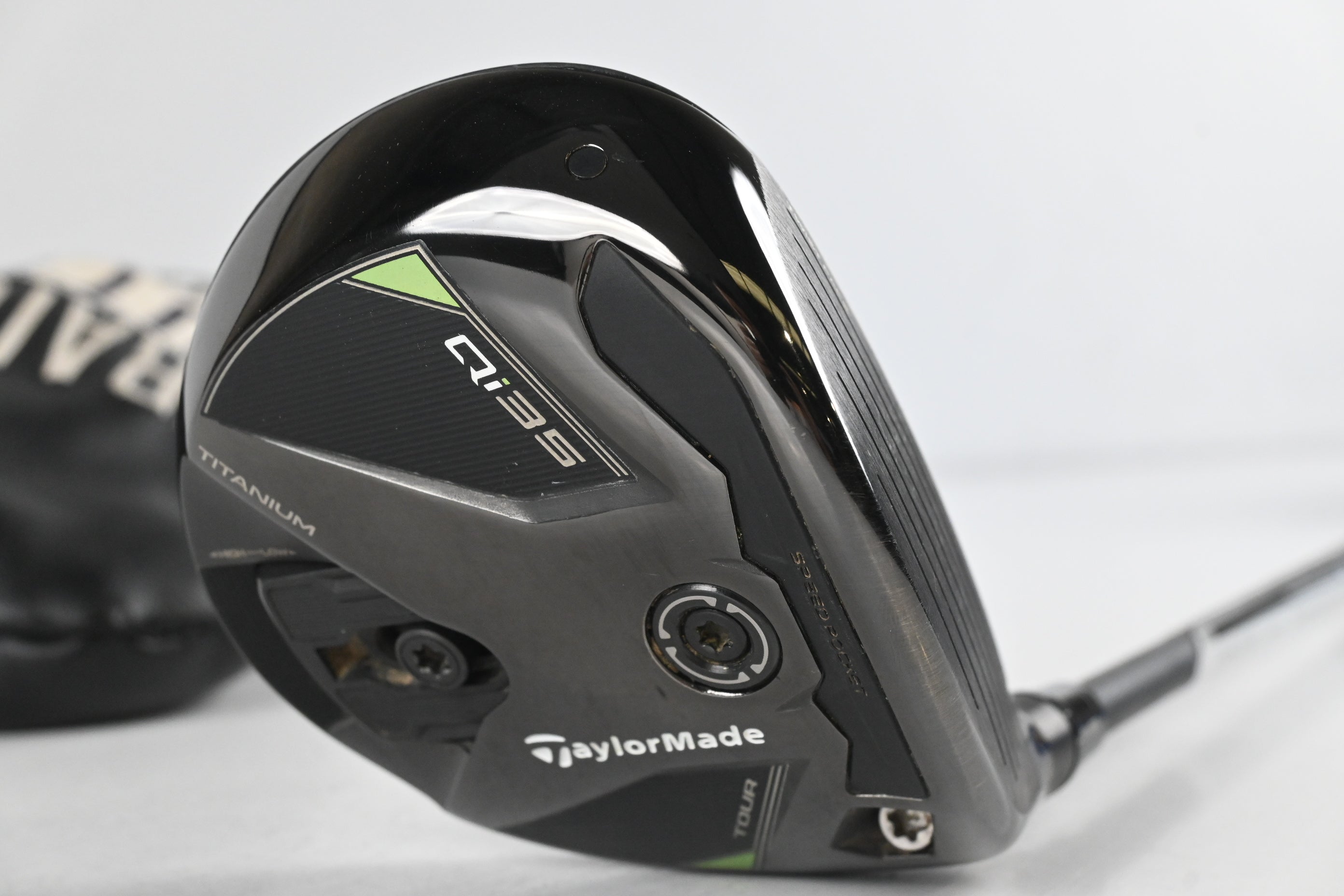 Taylormade Qi35 Tour #3 Wood / 15 Degree / Stiff Flex Kai'li Dark Waves Blue 75