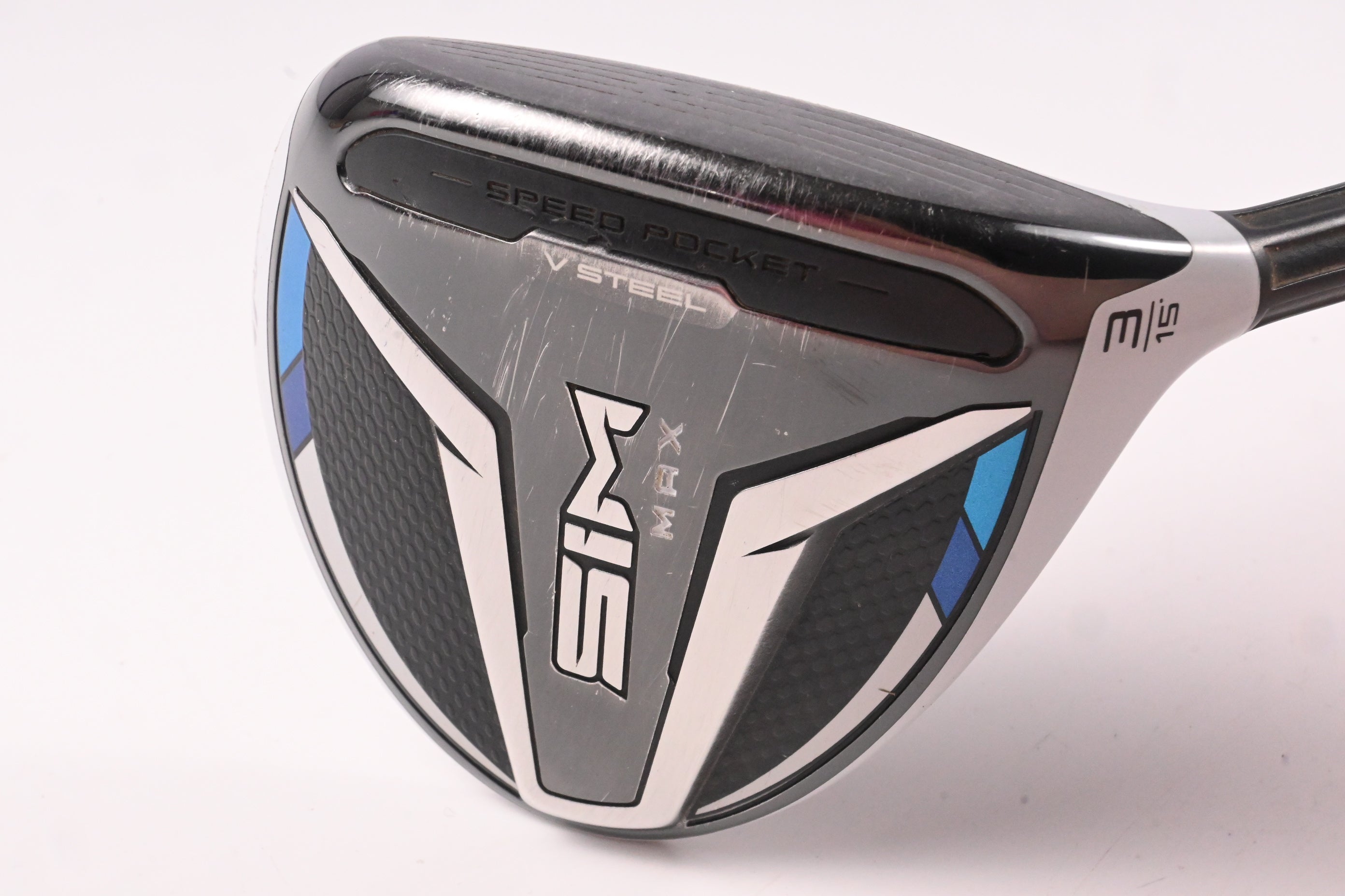 Taylormade SIM Max #3 Wood / 15 Degree / Regular Flex Ventus Blue 5 Shaft