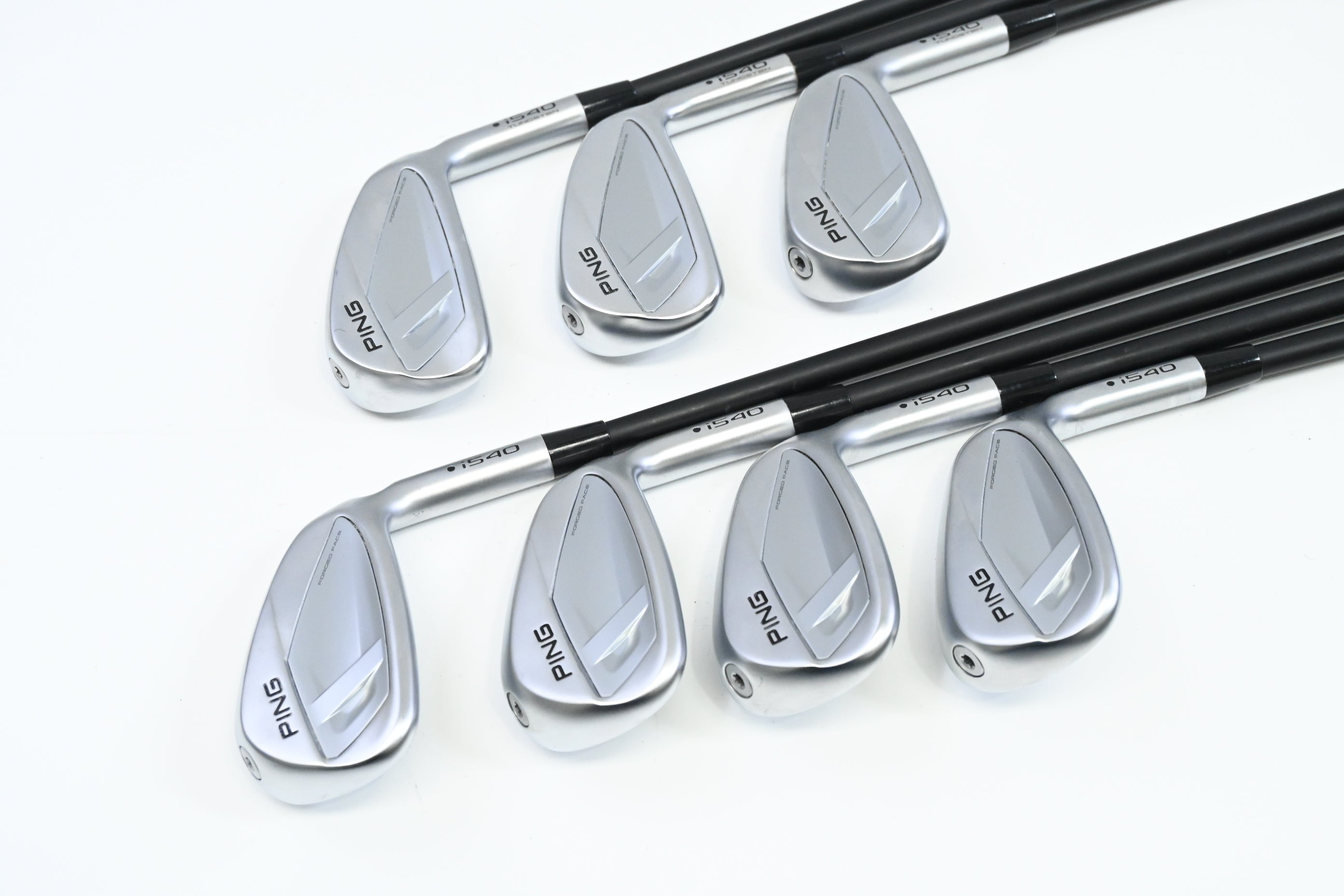 Ping i540 Irons / 5-PW+UW / Black Dot / Regular Flex Ping Alta CB Blue AWT