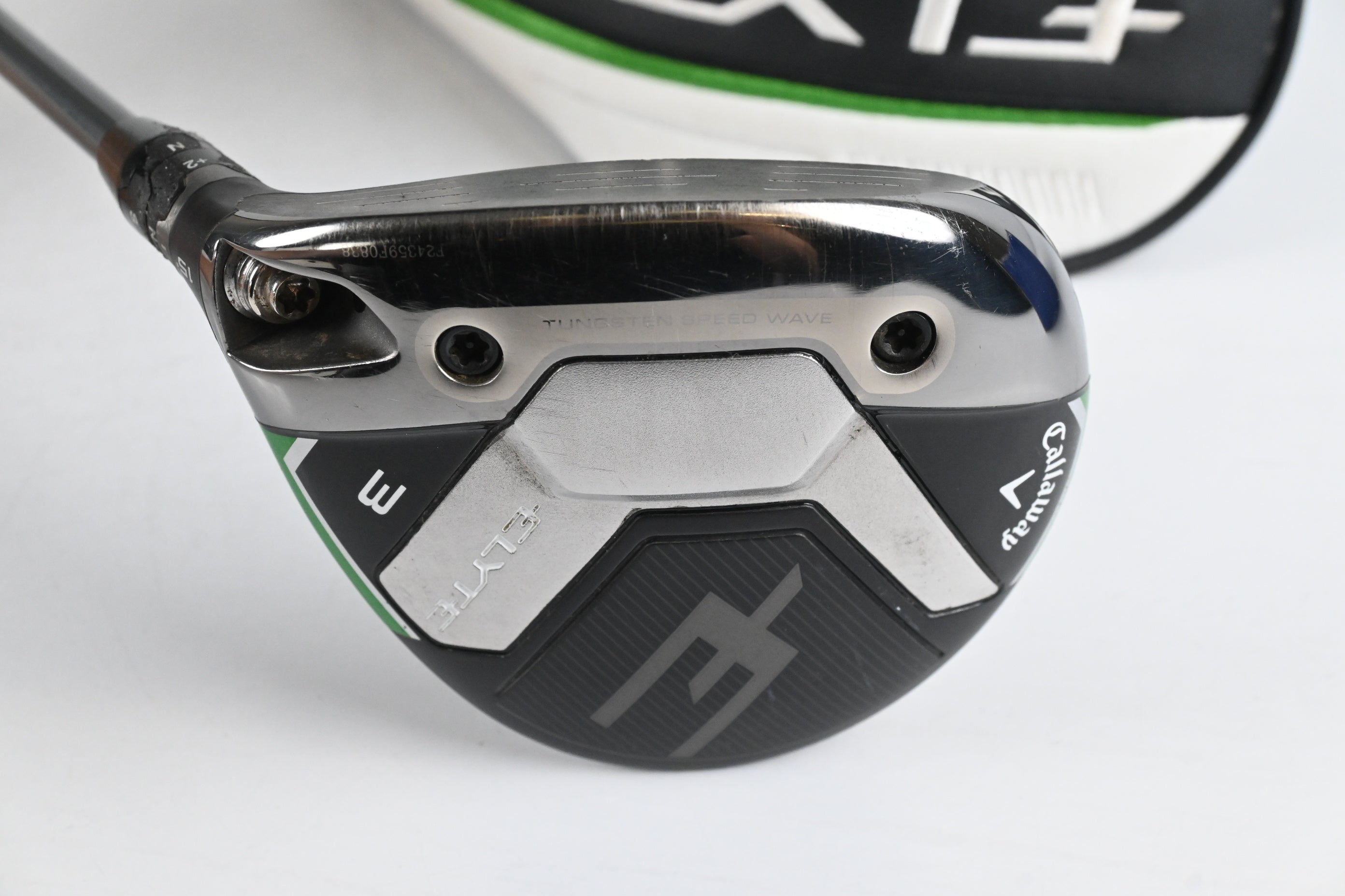Left Hand Callaway Elyte #3 Wood / 15 Degree / X-Flex Denali Charcoal 70 Shaft