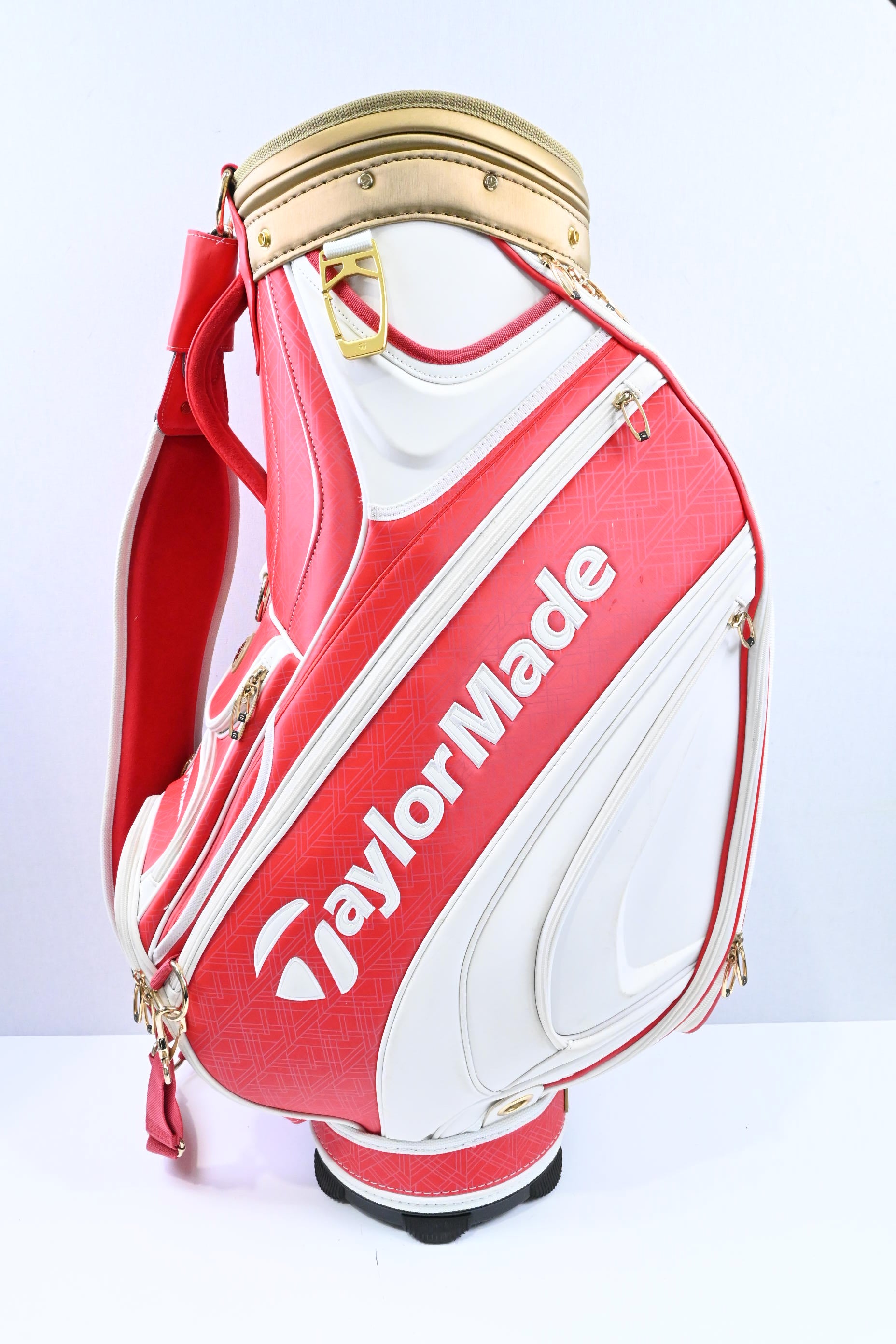 Taylormade 2017 Open Championship Staff Tour Bag / 6-Way / White, Red
