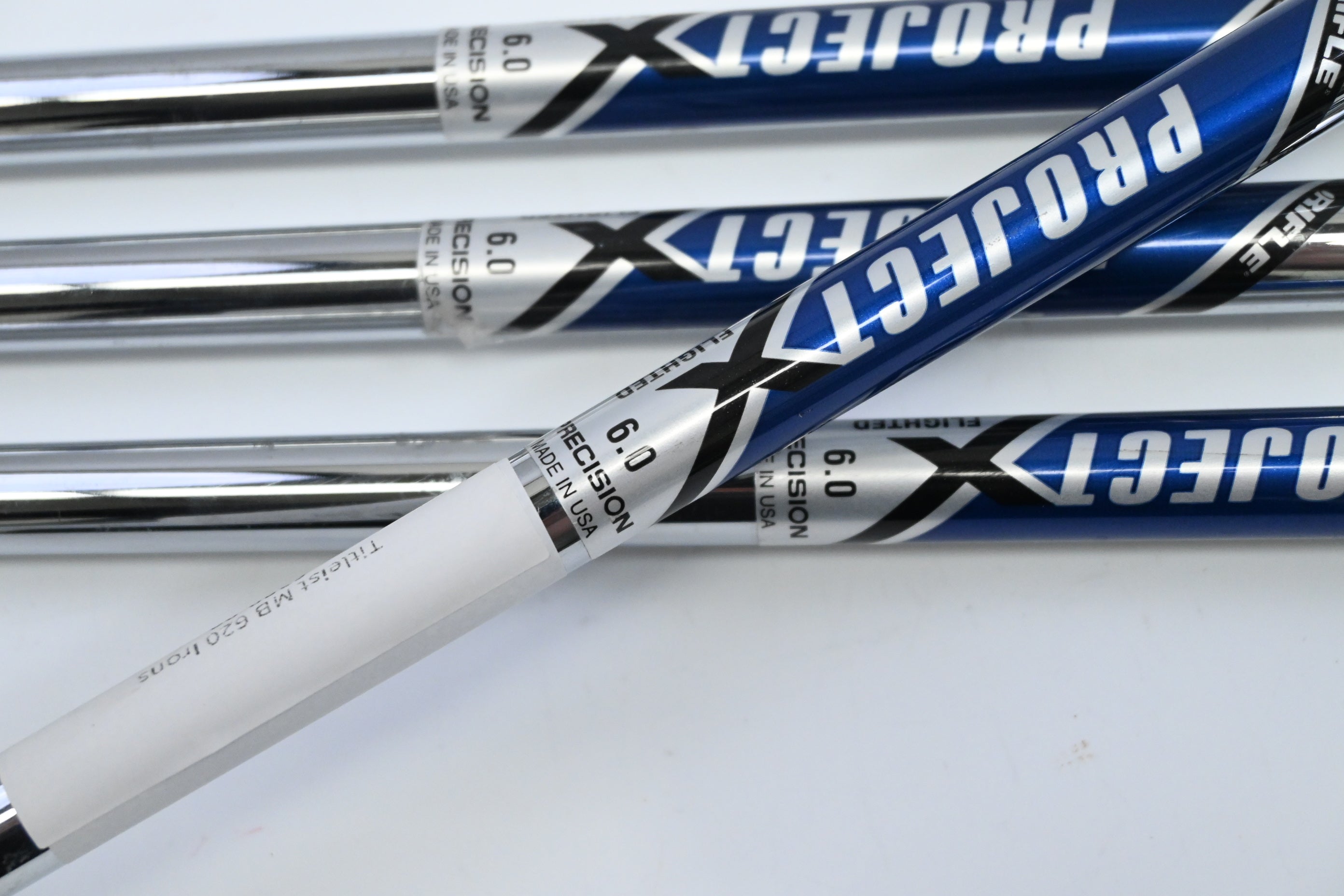 Titleist MB 620 Irons / 7-PW / Stiff Flex Project X Rifle Shafts