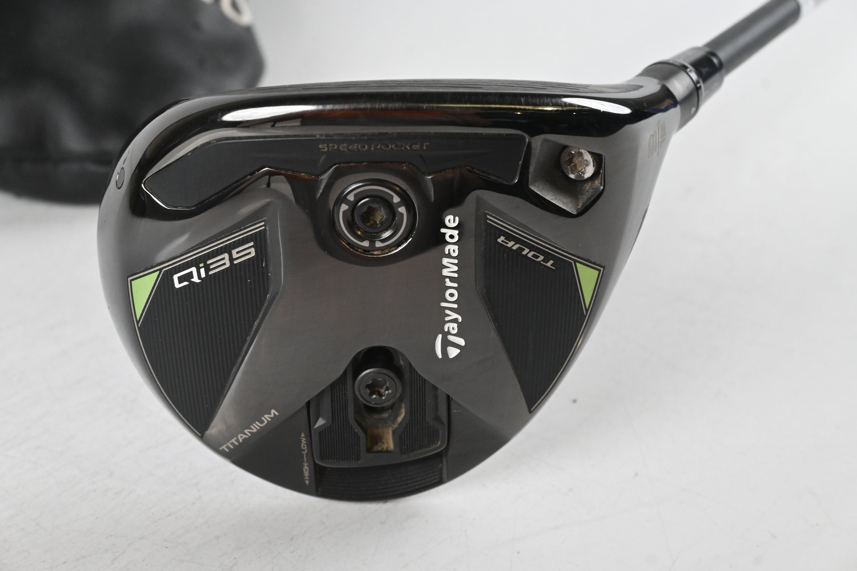 Taylormade Qi35 Tour #3 Wood / 15 Degree / Stiff Flex Kai'li Dark Waves Blue 75