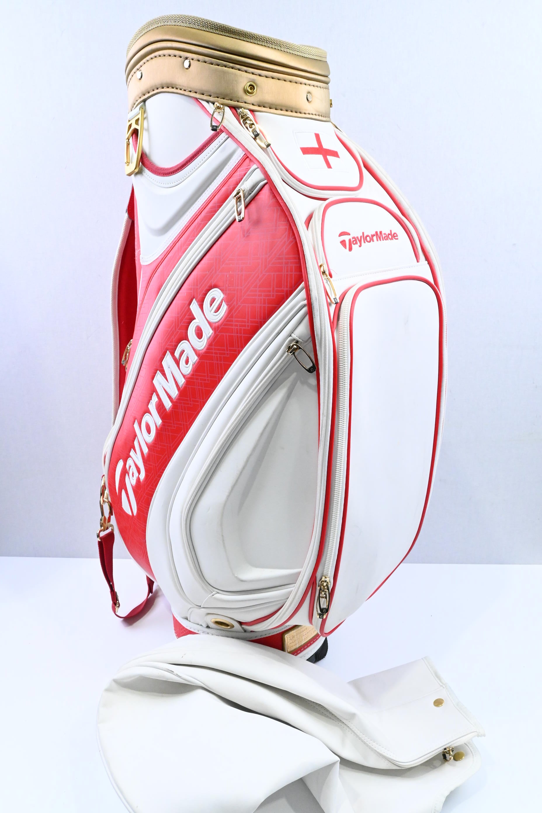 Taylormade 2017 Open Championship Staff Tour Bag / 6-Way / White, Red