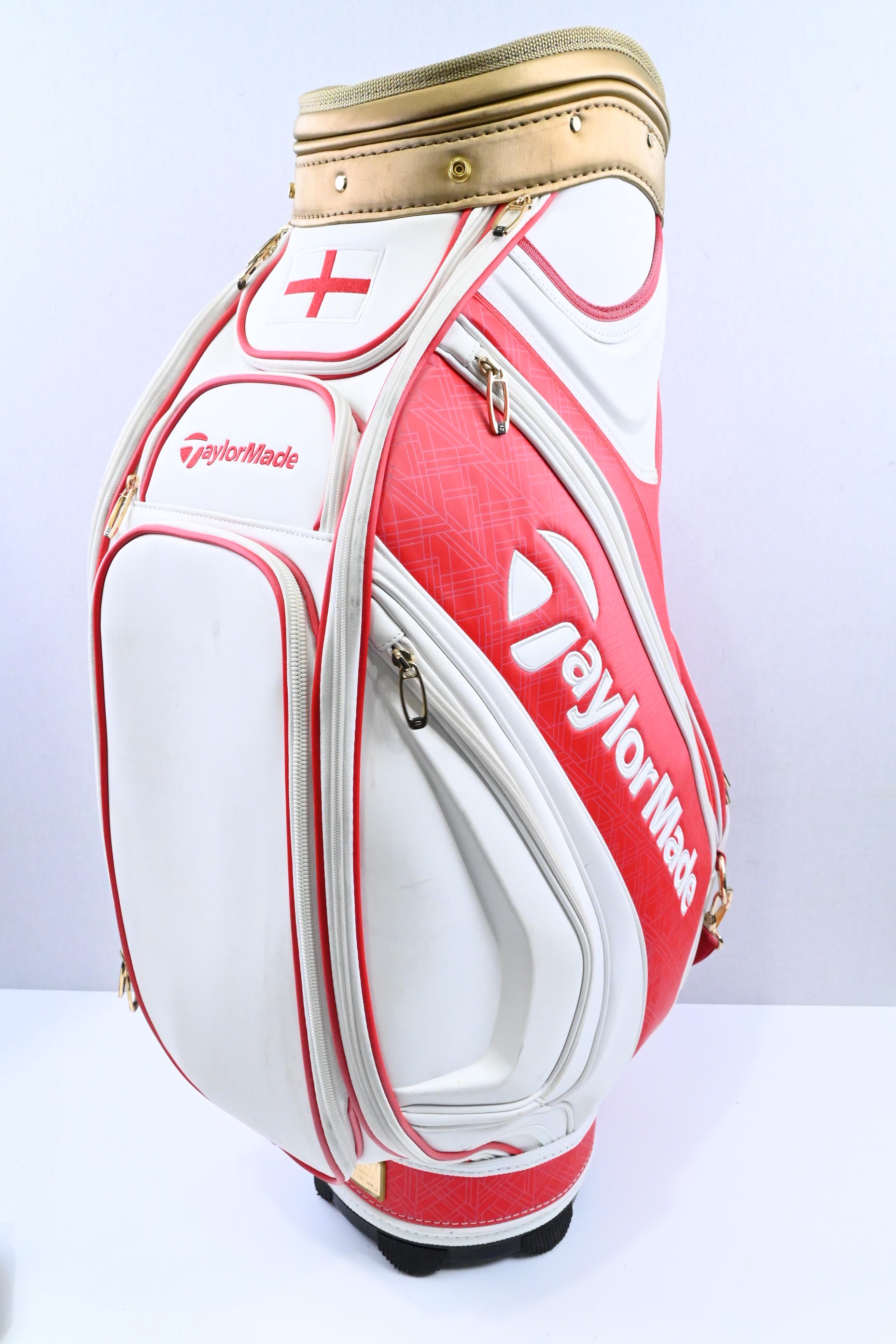Taylormade 2017 Open Championship Staff Tour Bag / 6-Way / White, Red
