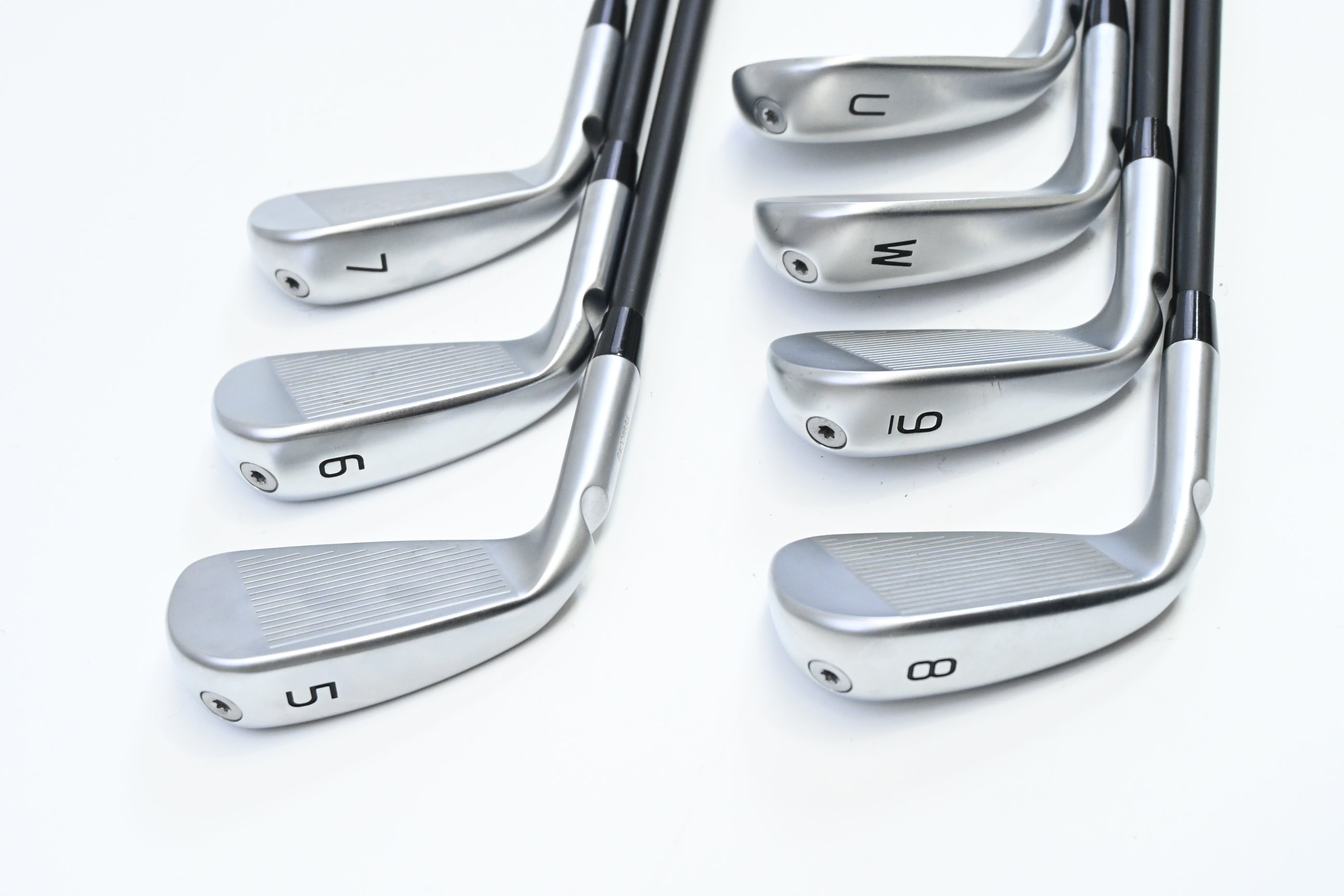 Ping i540 Irons / 5-PW+UW / Black Dot / Regular Flex Ping Alta CB Blue AWT