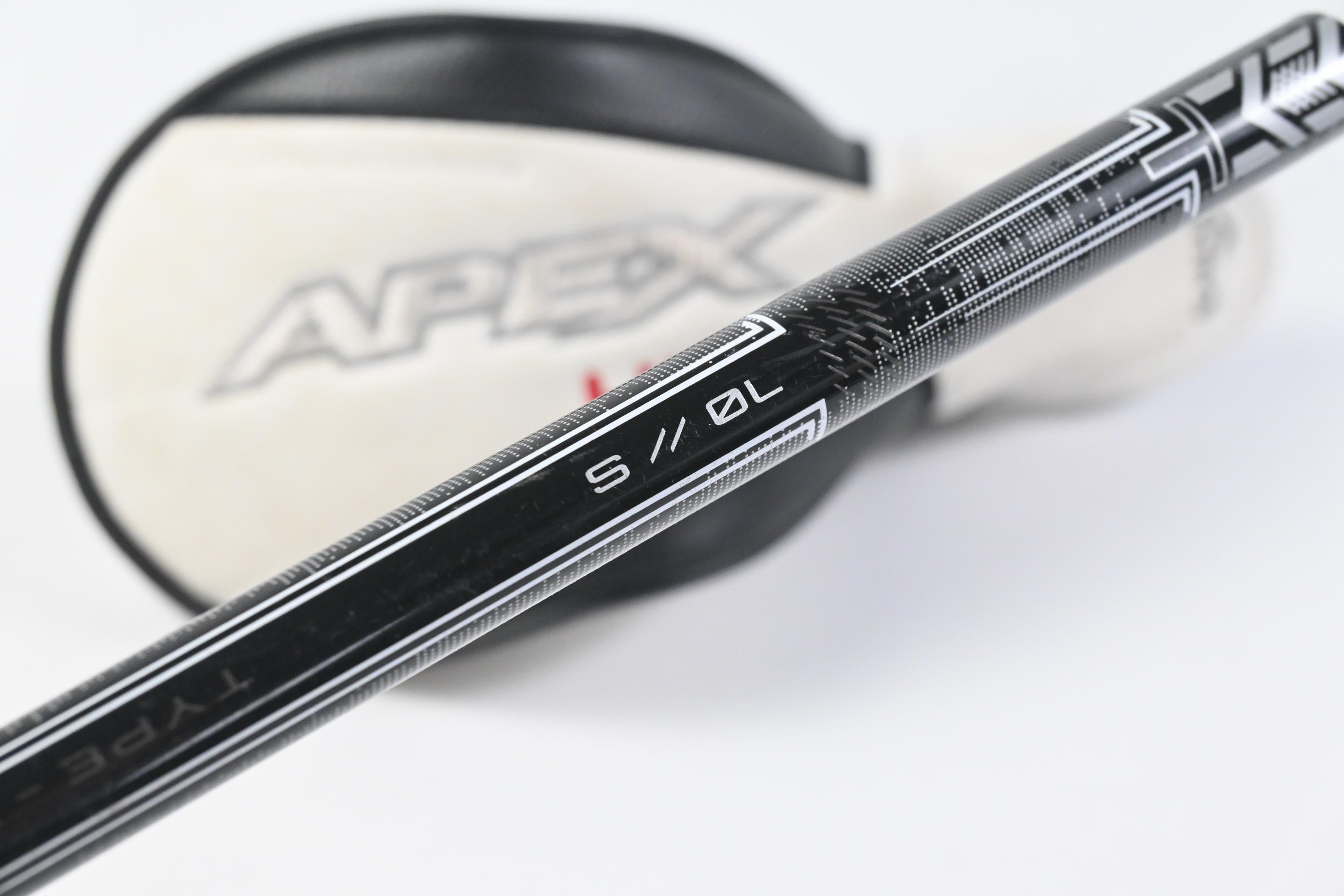 Left Hand Callaway Apex UW 24 / 17 Degree / Stiff Flex MMT Black 70 Shaft
