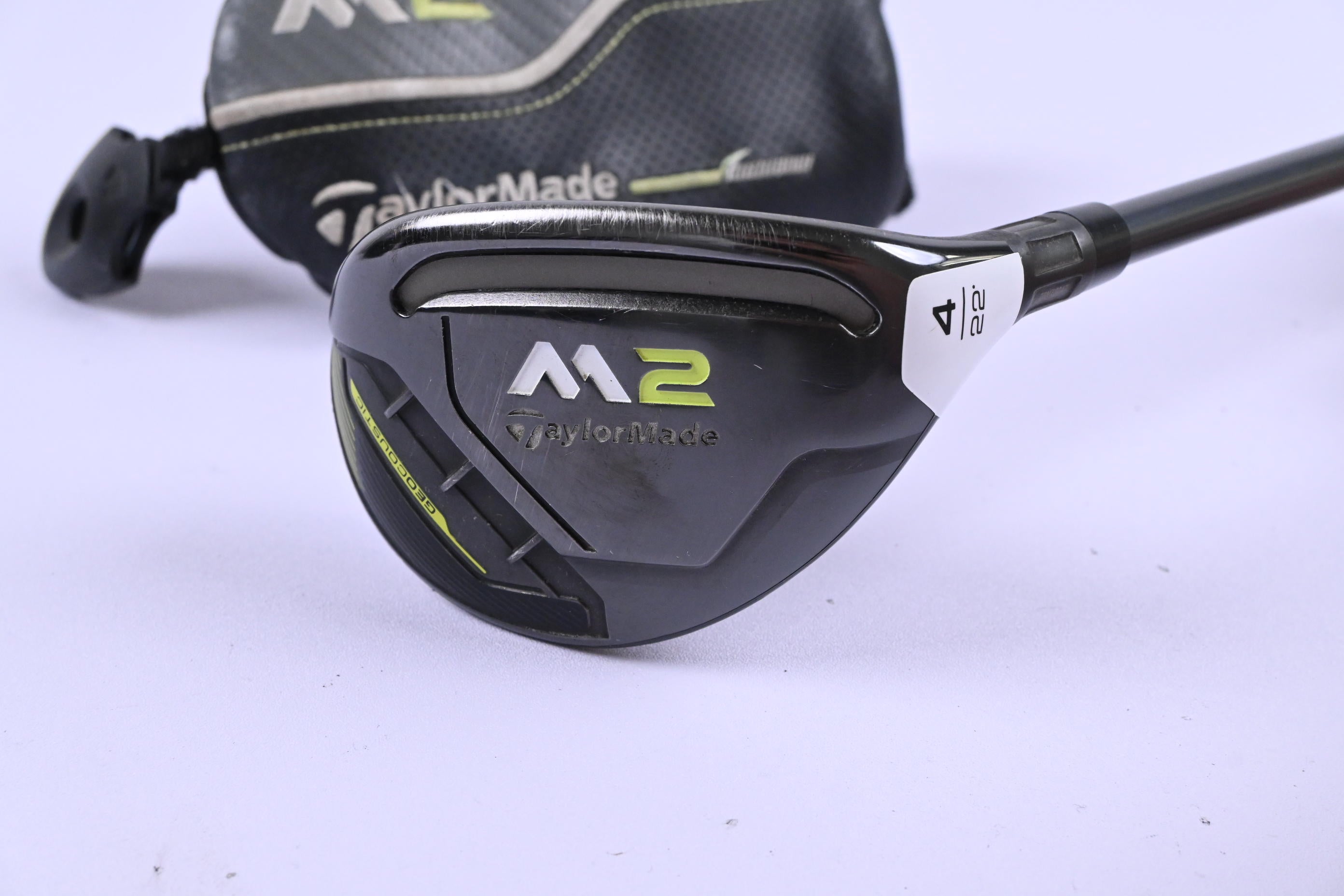 Taylormade M2 2017 #4 Hybrid / 22 Degree / Stiff Flex Speeder 869 Evolution