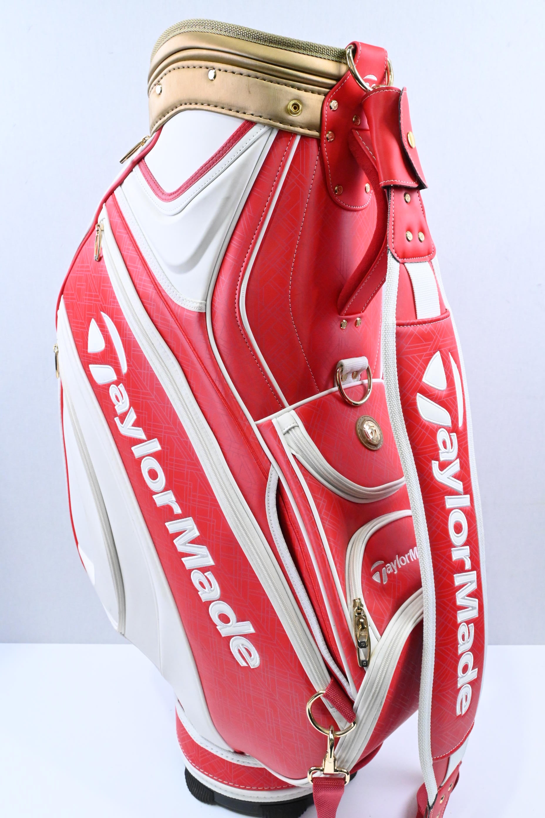 Taylormade 2017 Open Championship Staff Tour Bag / 6-Way / White, Red