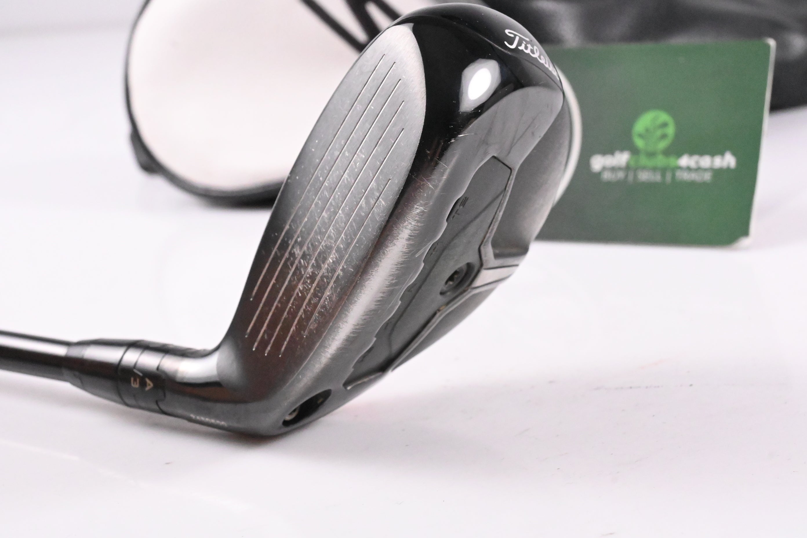 Left Hand Titleist TSR3 #3 Hybrid / 19 Degree / X-Flex HZRDUS Smoke RDX Black 80