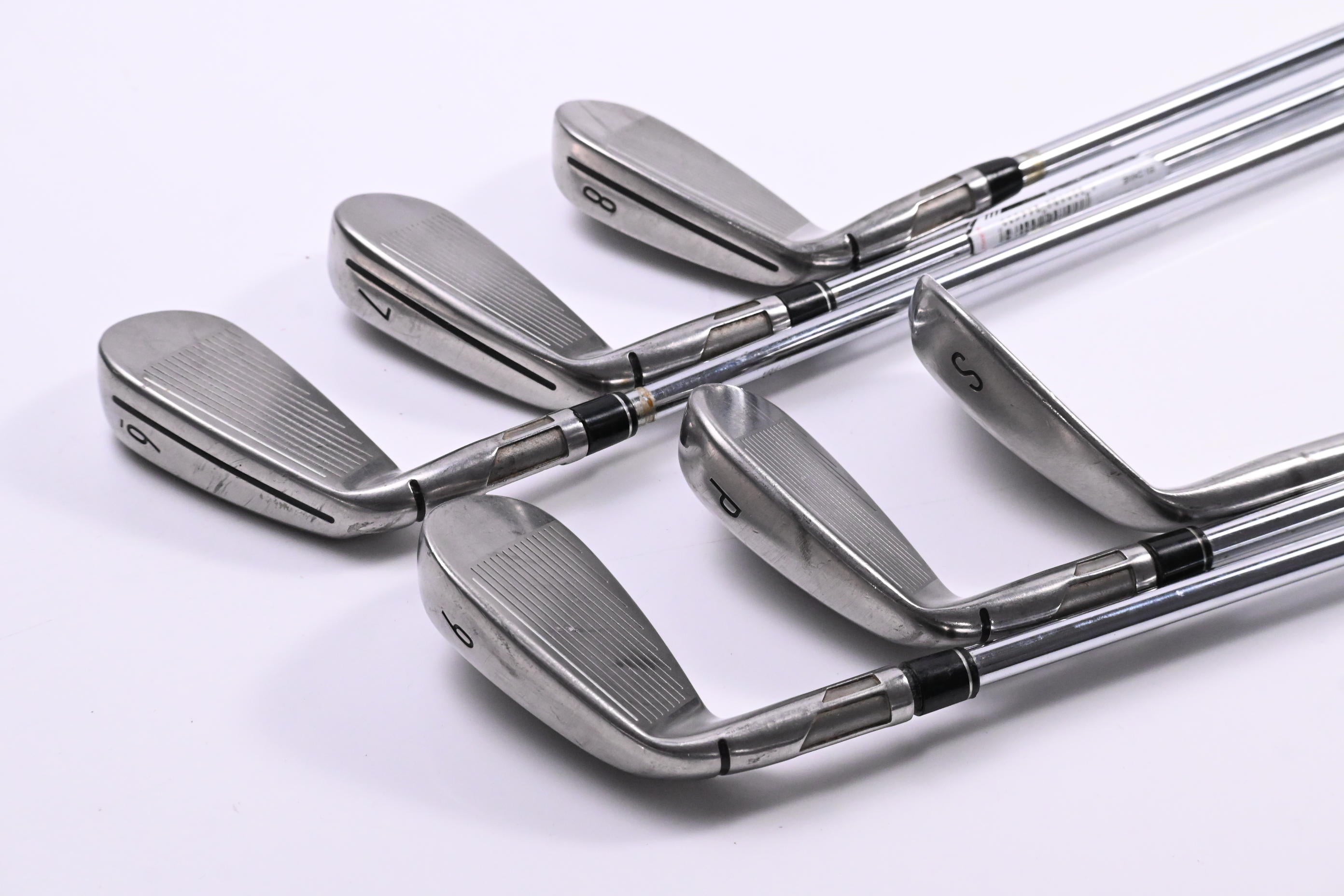 Taylormade SIM2 Max Irons / 6-PW+SW / Stiff Flex KBS MAX MT 85 Shafts