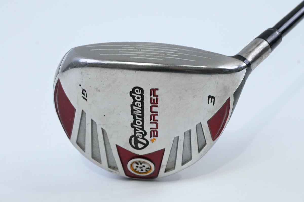 Taylormade Burner 2007 #3 Wood / 15 Degree / Stiff Flex Taylormade Reax 50 Shaft