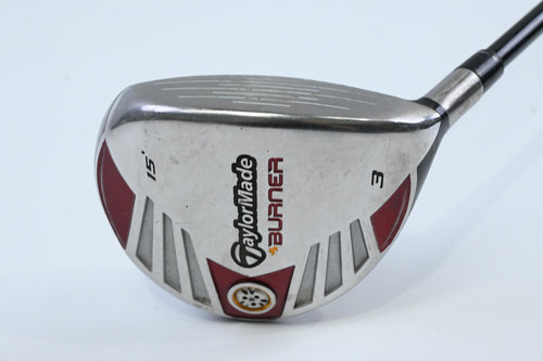 Taylormade Burner 2007 #3 Wood / 15 Degree / Stiff Flex Taylormade Reax 50 Shaft
