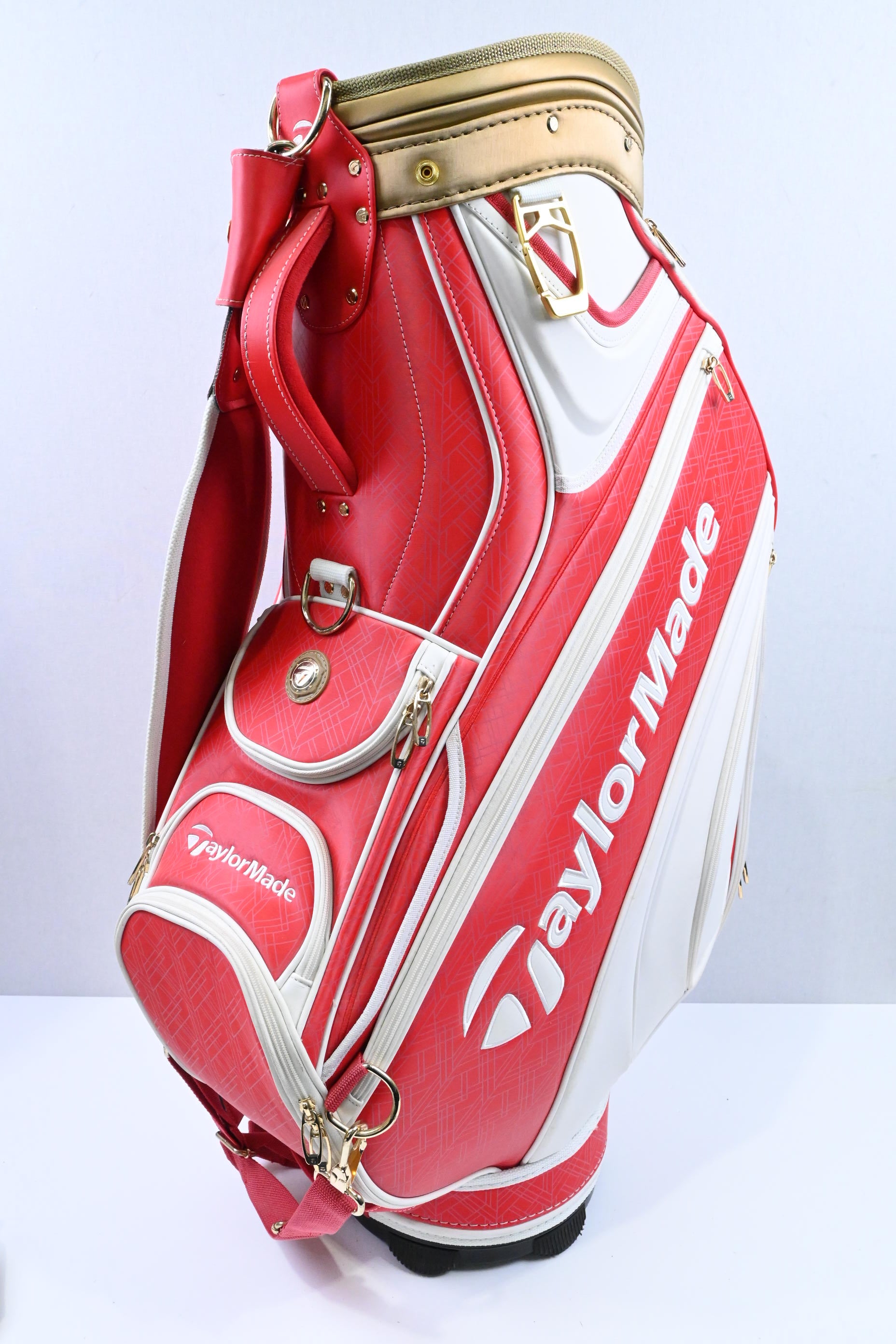 Taylormade 2017 Open Championship Staff Tour Bag / 6-Way / White, Red