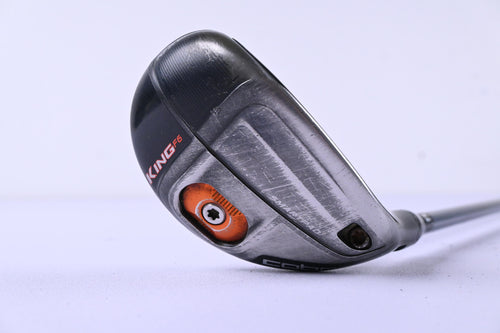 Cobra King F6 #3 Hybrid / 22 Degree / Regular Flex Ozik MFS HQ4 Red Tie 75