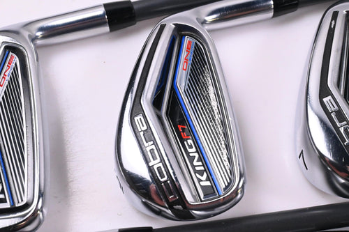 Cobra King F7 One Length Irons / 5-PW+GW+SW / Regular Flex Fujikura Pro 80