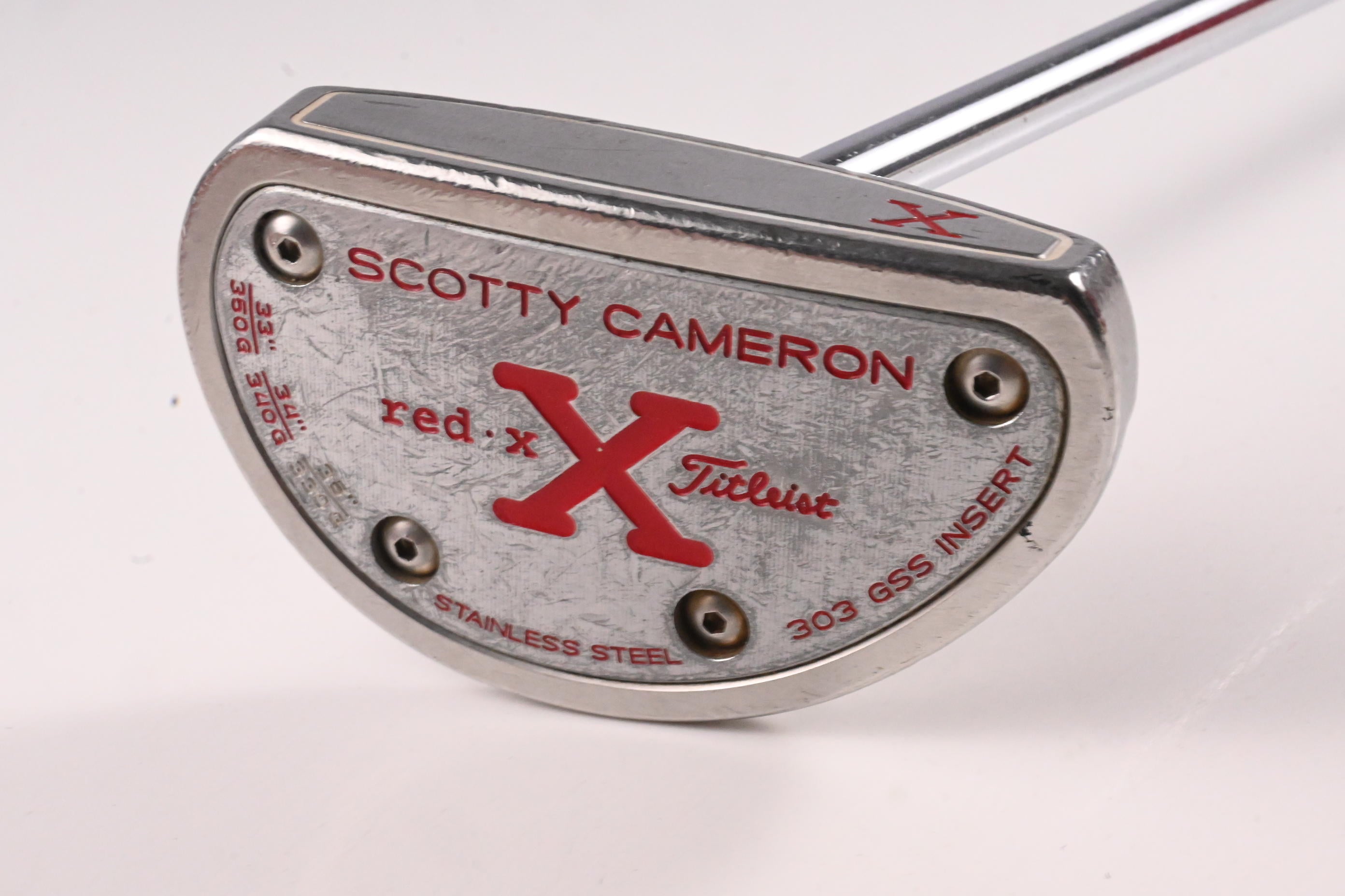 Scotty Cameron Red X Putter / 36 Inch