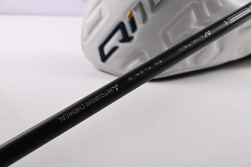 Taylormade Qi10 Driver / 10.5 Degree / Stiff Flex Tensei AV Blue 65 Shaft