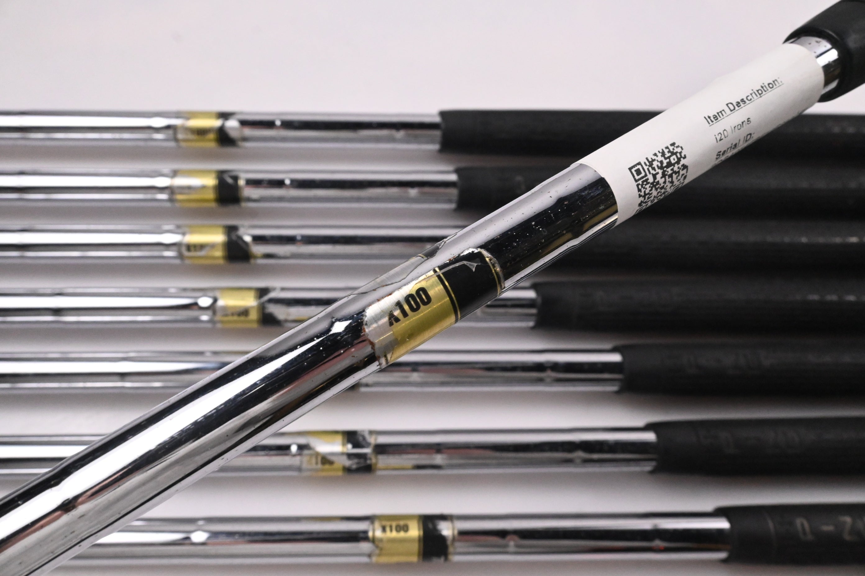 Ping i20 Irons / 3-PW / White Dot / X-Flex Dynamic Gold X100 Shafts