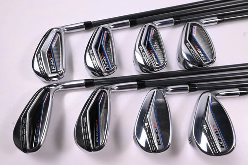 Cobra King F7 One Length Irons / 5-PW+GW+SW / Regular Flex Fujikura Pro 80