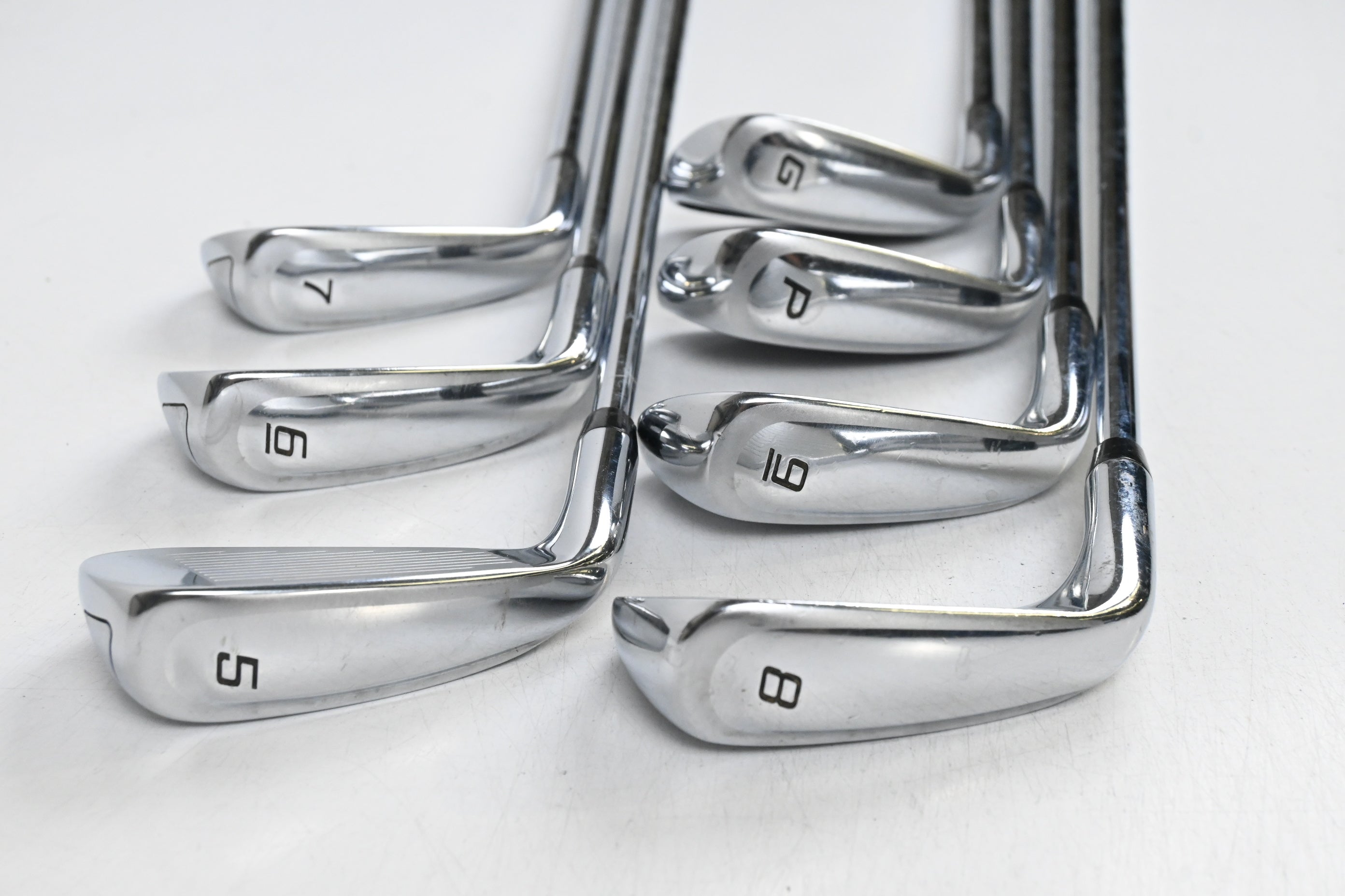 Cobra King F9 Irons / 5-PW+GW / Regular Flex KBS Tour 90 Shafts