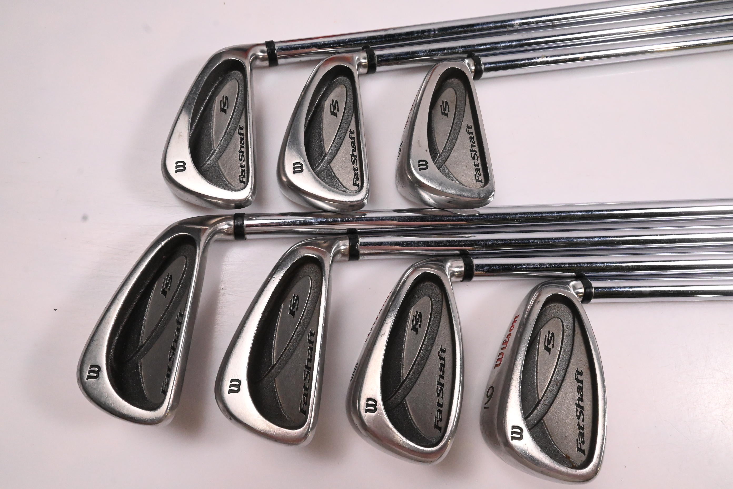 Wilson Fat Shaft Irons / 3-9i / Regular Flex Wilson Fat Shafts