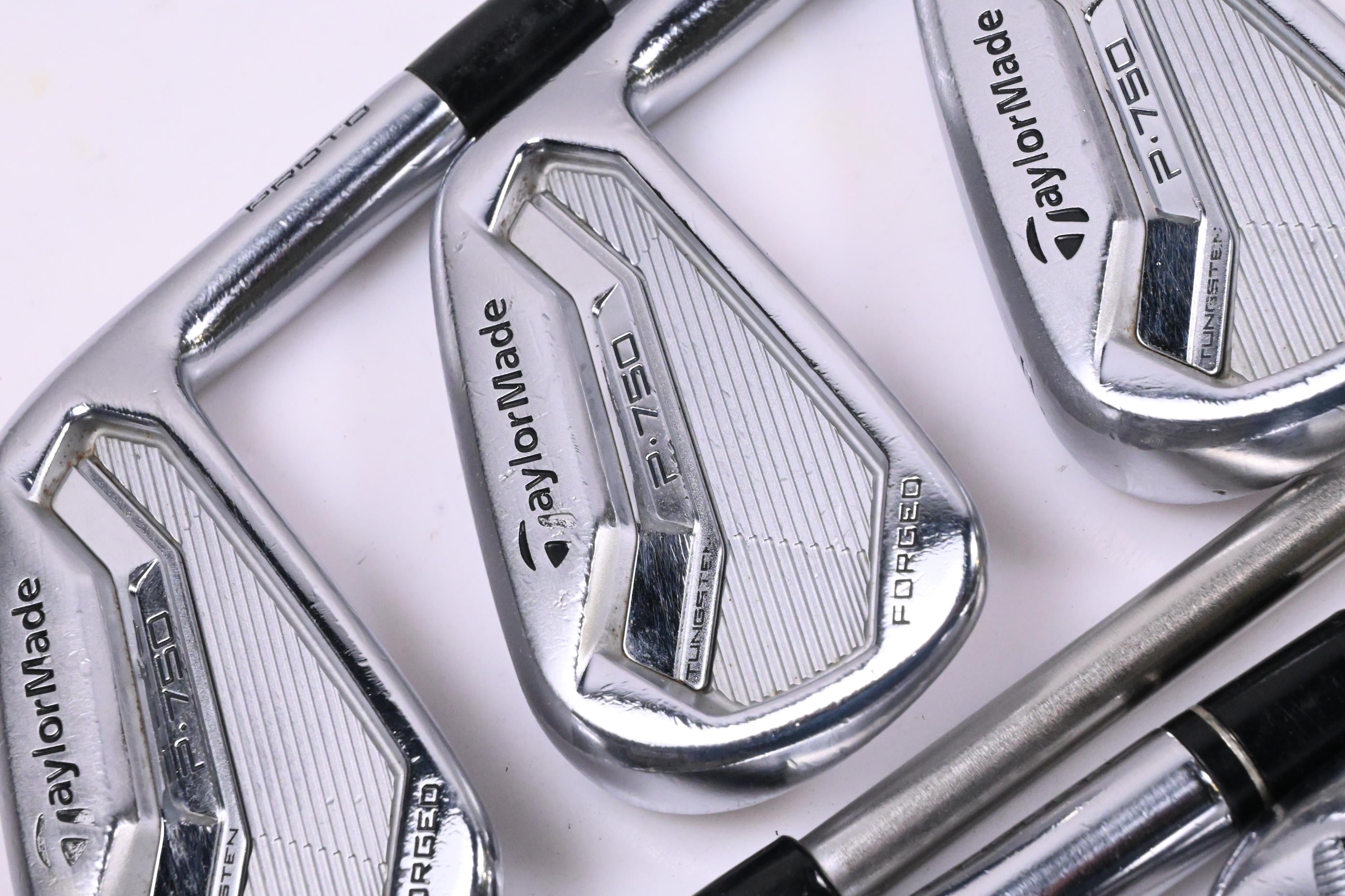 Taylormade P750 Irons / 4-PW / X-Flex KBS Tour C-Taper 130 Shafts