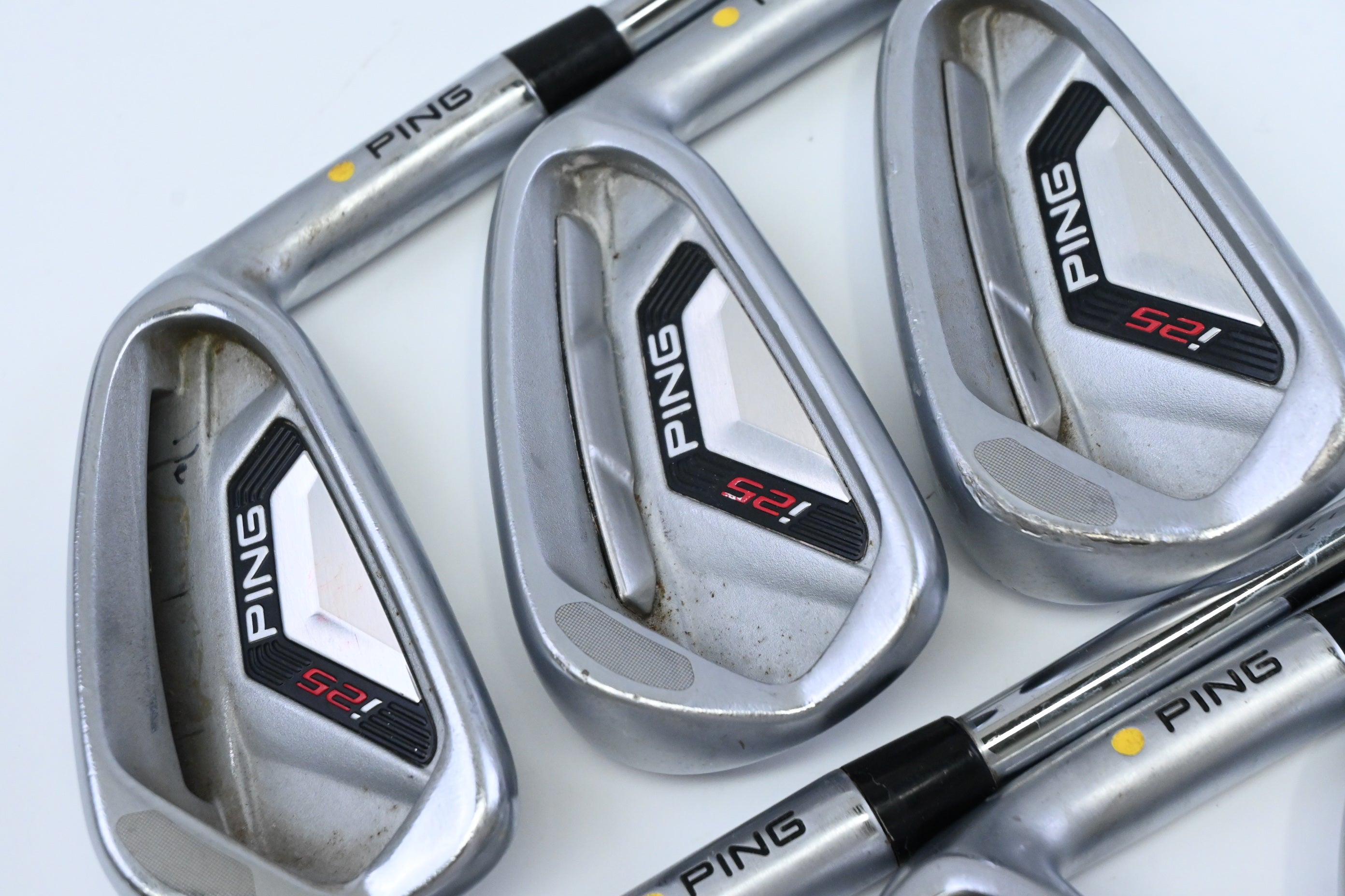 Ping i25 Irons / 4-9 / Yellow Dot / Stiff Flex Ping CFS Shafts