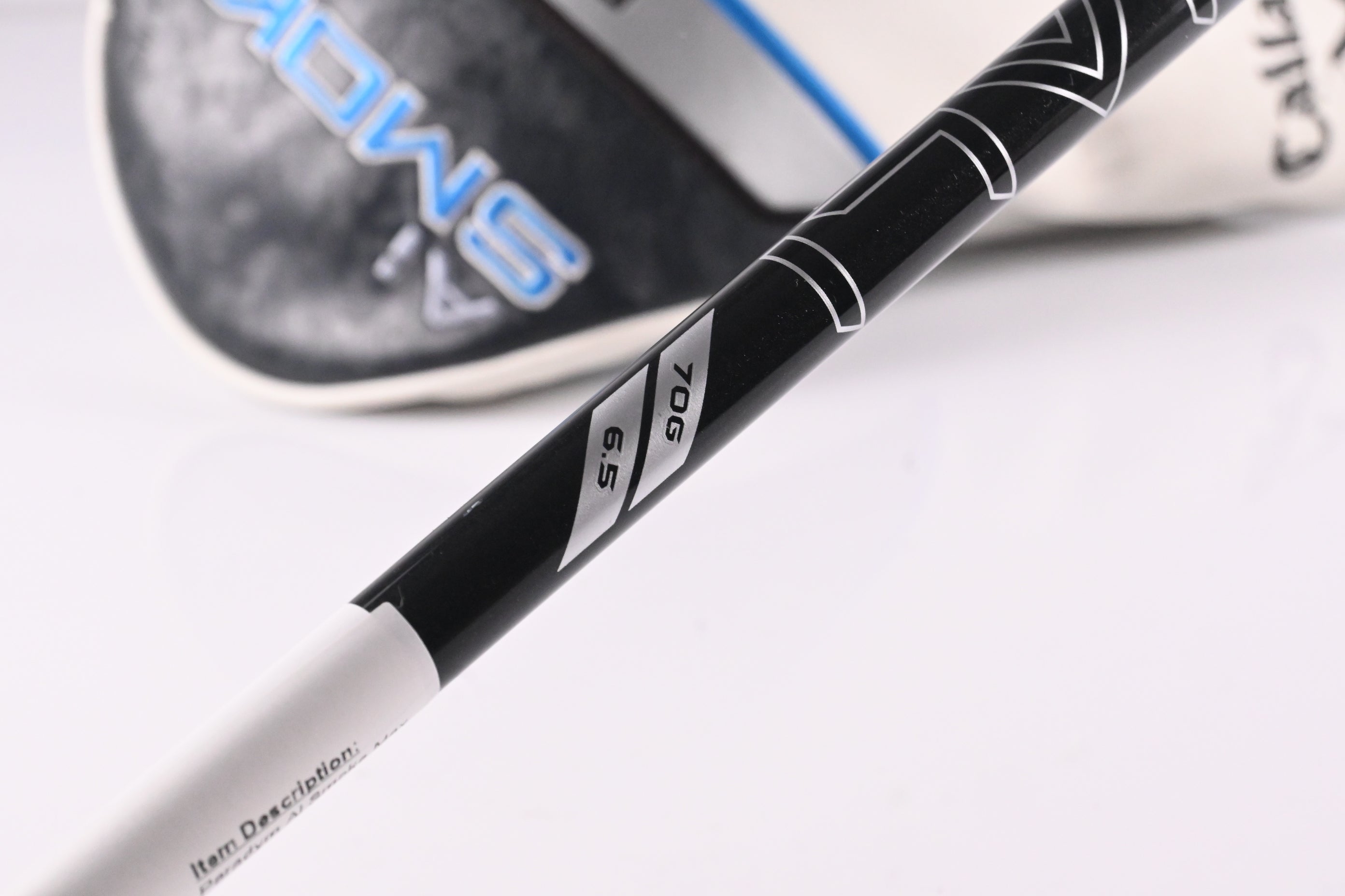 Callaway Paradym Ai Smoke Max Driver / 10.5 Degree / X-Flex Denali Black 70