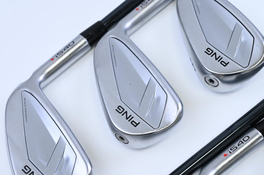Ping i540 Irons / 6-PW+UW / Red Dot / Regular Flex UST Recoil Dart 75 Shafts