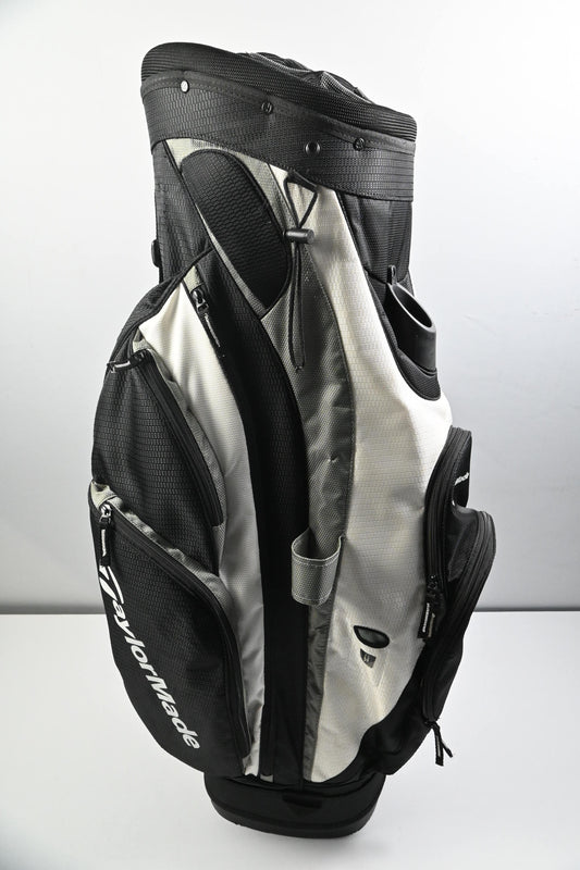 Taylormade Cart Bag / 14-Way Divider / White, Black & Grey