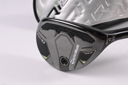 Taylormade Qi35 Max #4 Hybrid / 23 Degree / Senior Flex Fujikura Air Speeder 50