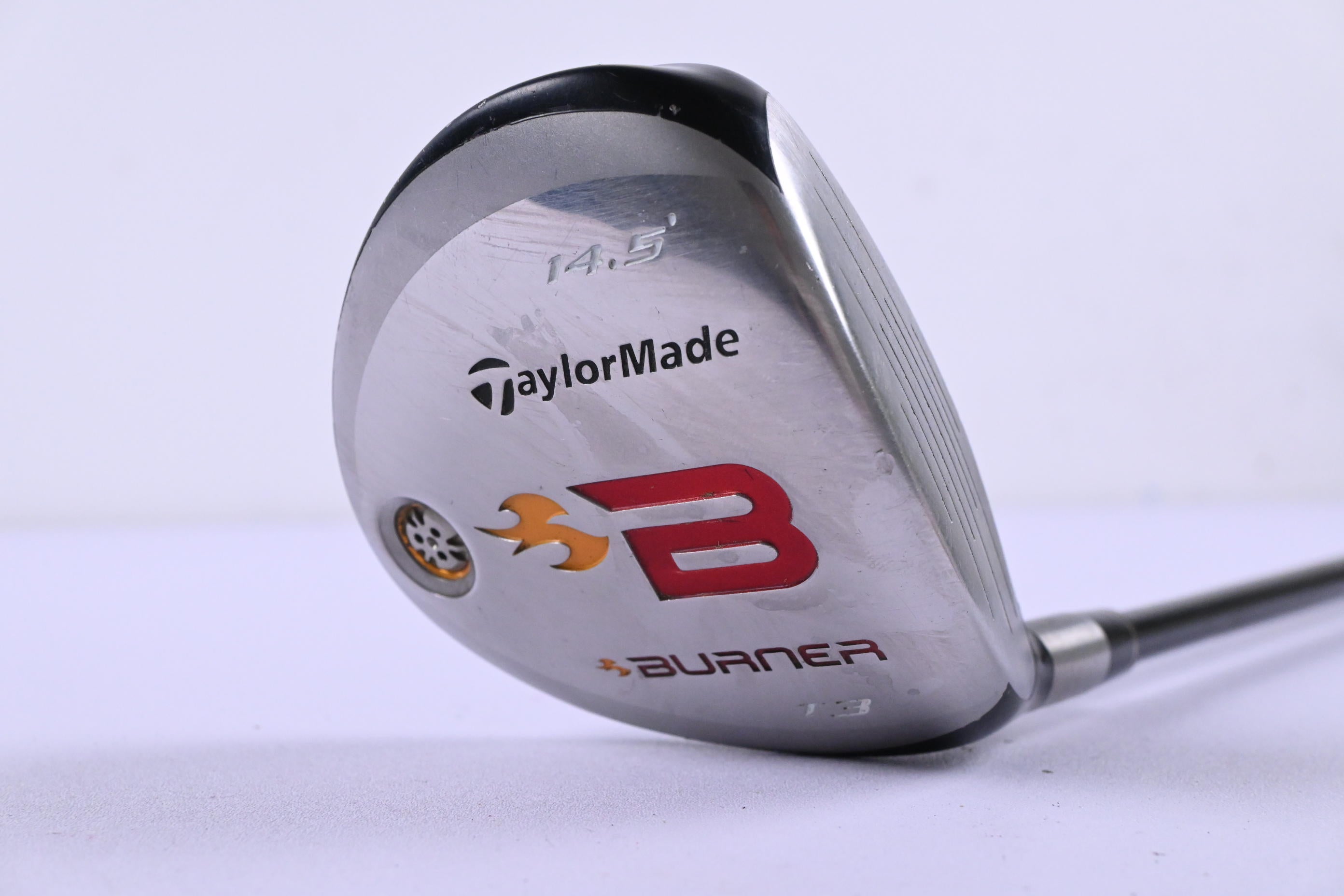 Taylormade Burner 2008 #3 Wood / 14.5 Degree / Stiff Flex REAX 70 Shaft