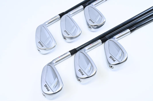 Ping i540 Irons / 6-PW+UW / Red Dot / Regular Flex UST Recoil Dart 75 Shafts