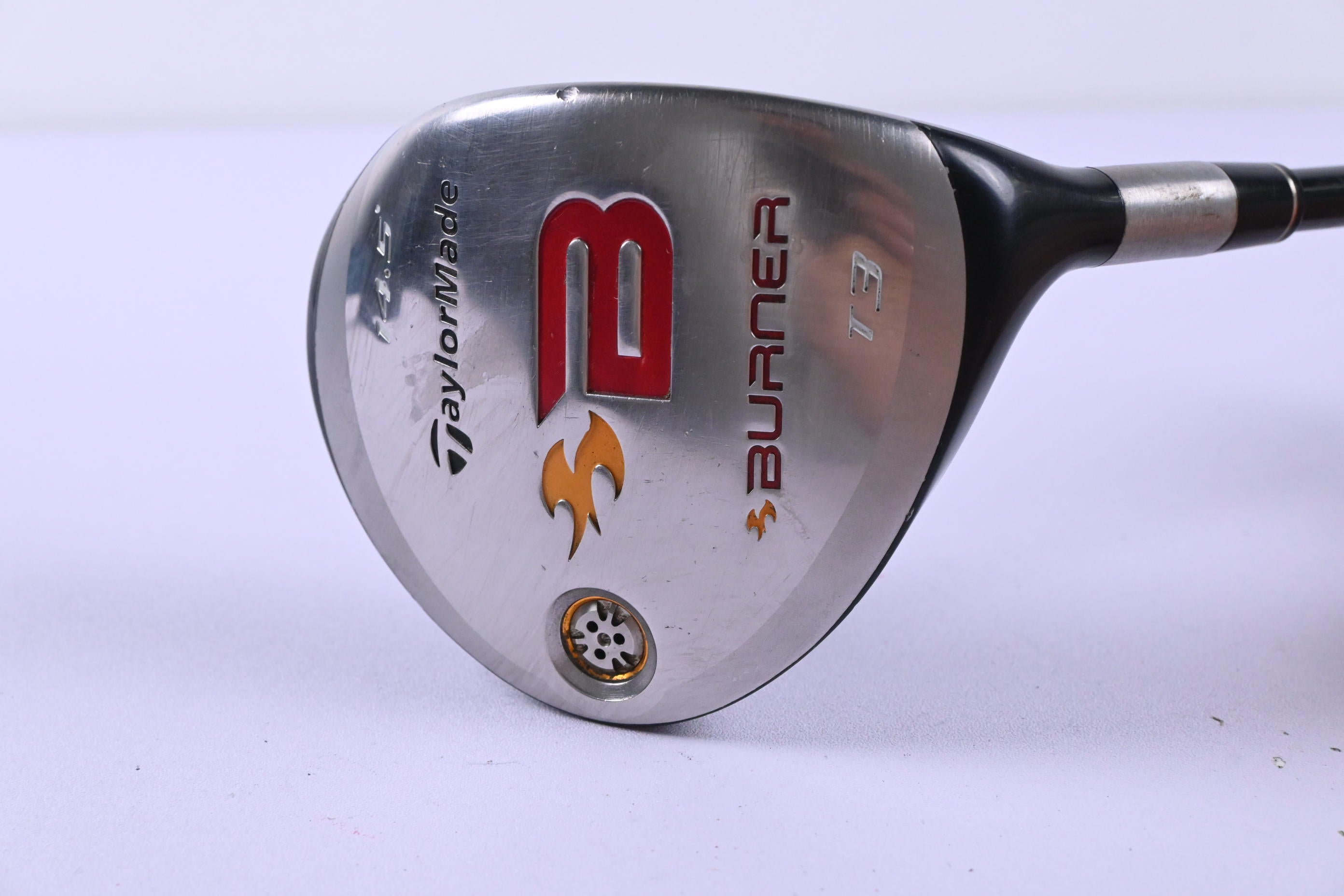 Taylormade Burner 2008 #3 Wood / 14.5 Degree / Stiff Flex REAX 70 Shaft
