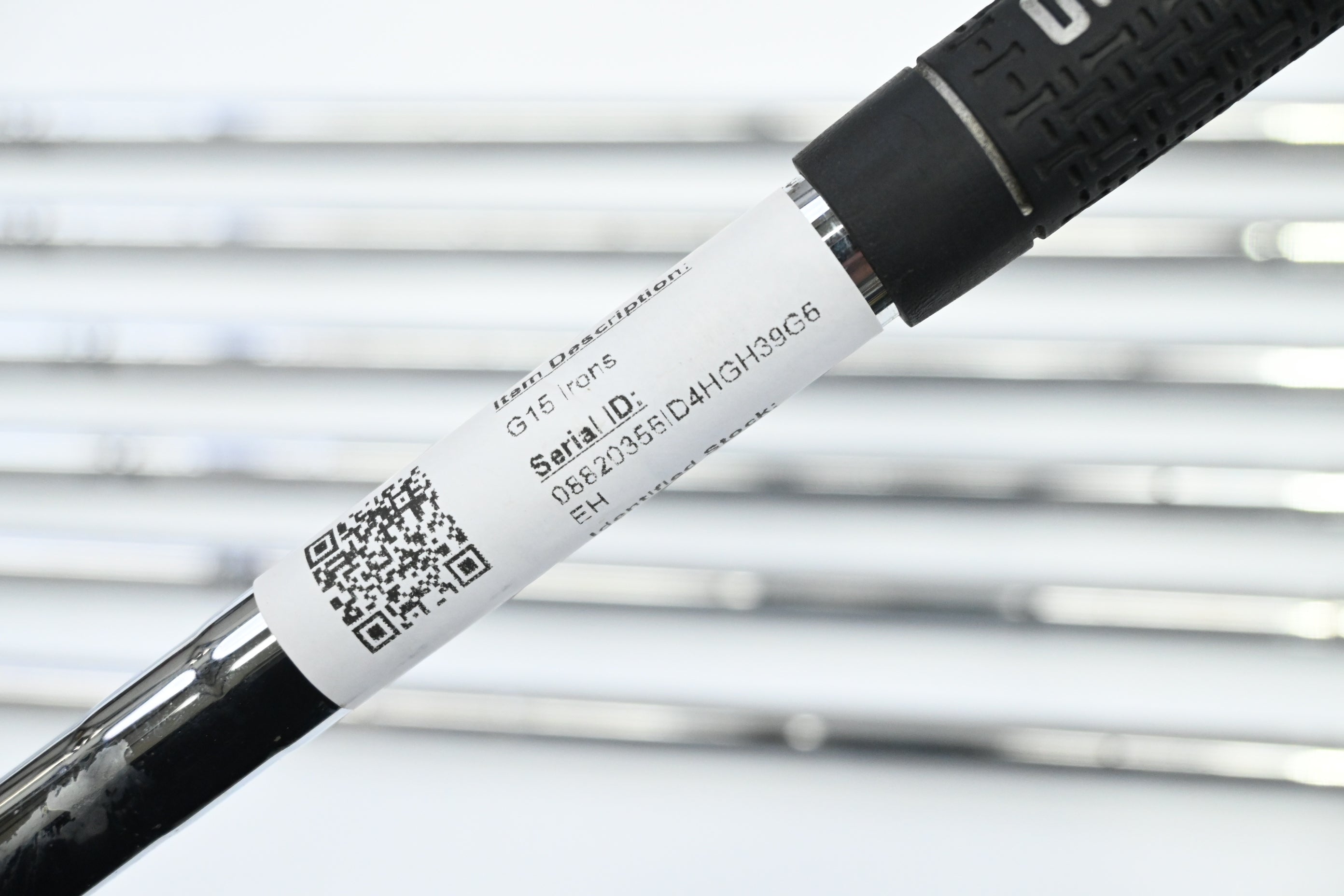 Ping G15 Irons / 4-PW / Black Dot / Regular Flex Ping AWT Shafts